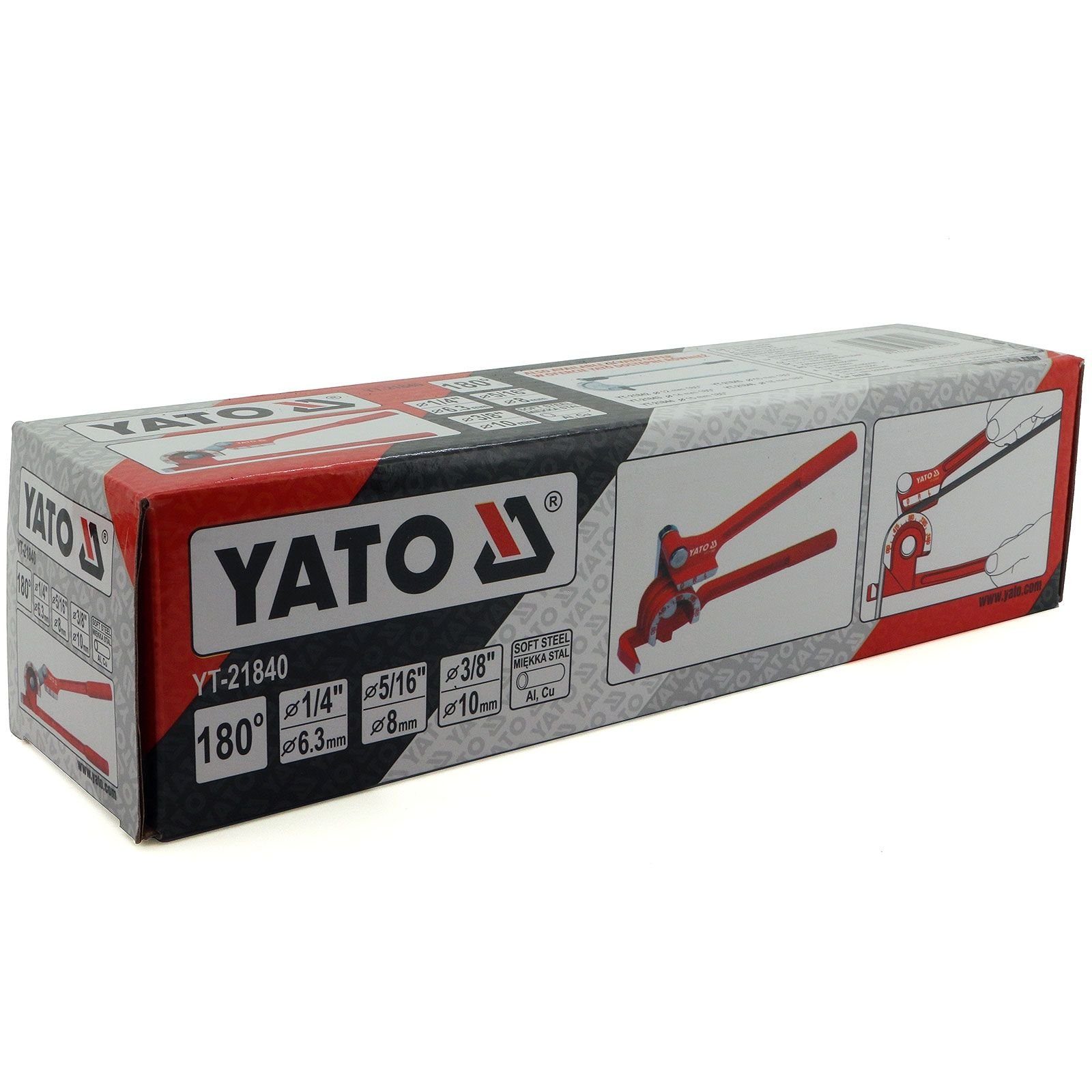 Yato Rohrbieger Rohrbieger 6 - 8 oder 10 mm YT-21840, 6 - 10 mm