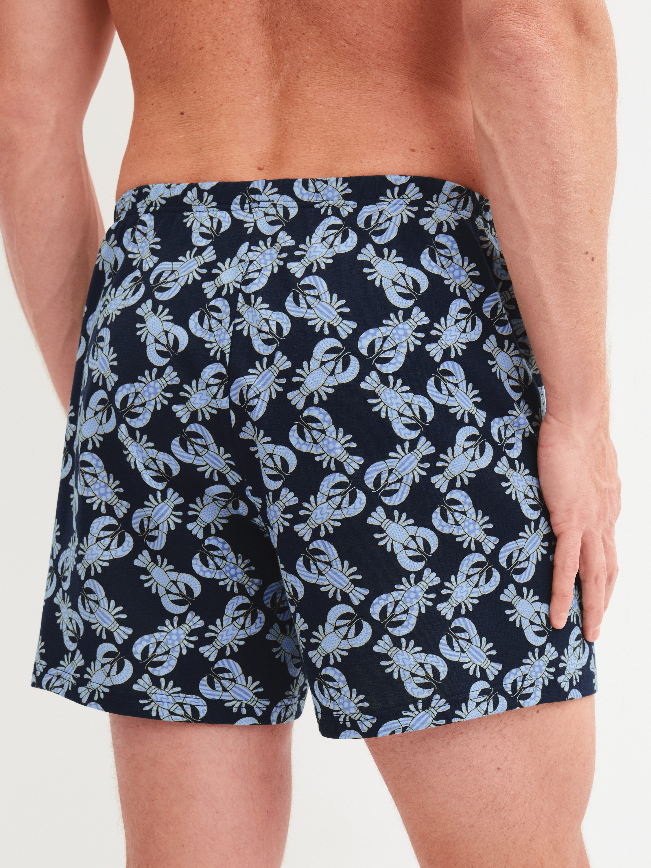 CALIDA Boxershorts Prints Herren (1-St) weich, locker geschnitten und formstabil – Bild 3 von 5
