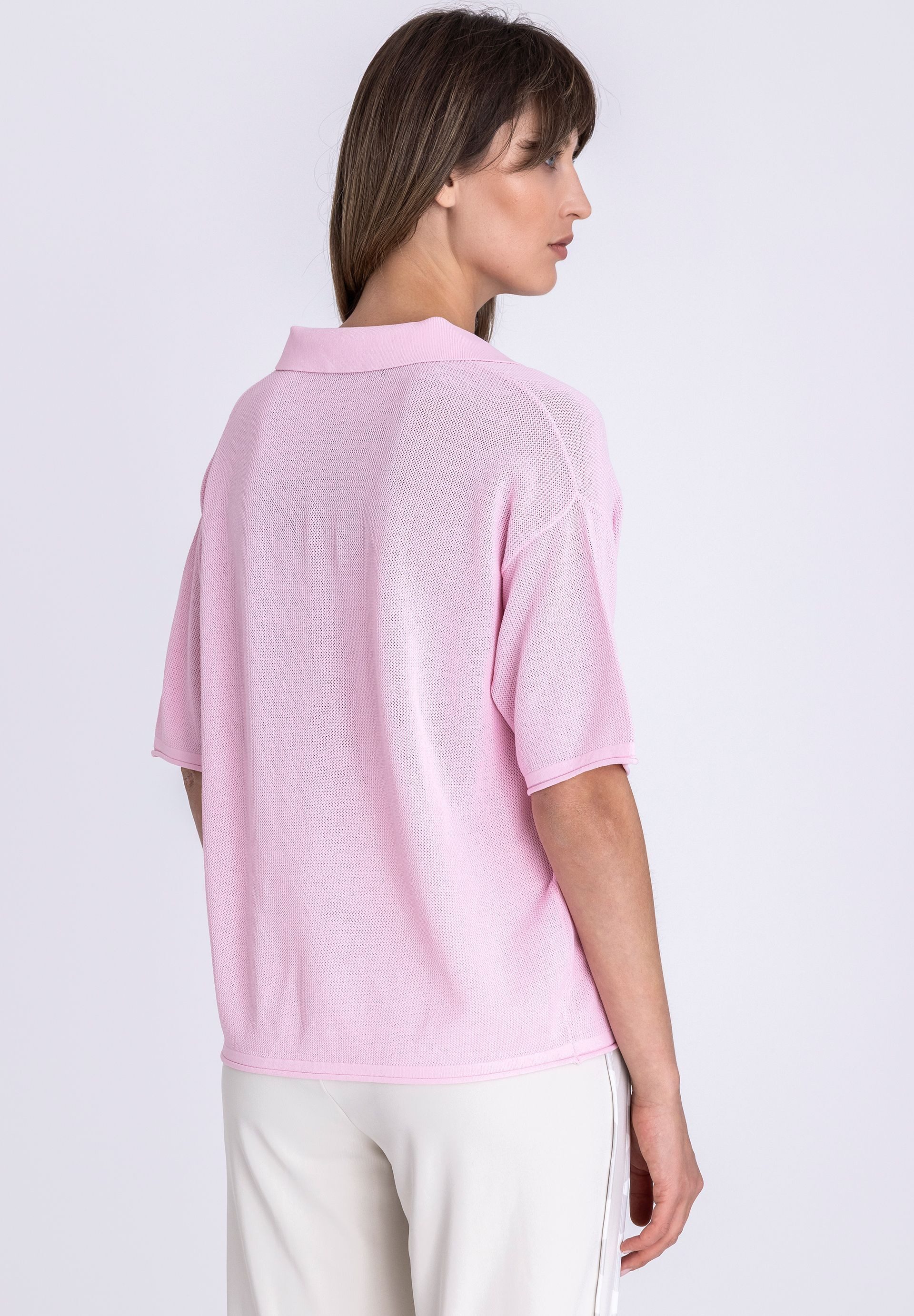TUZZI Strickpullover mit Polokragen