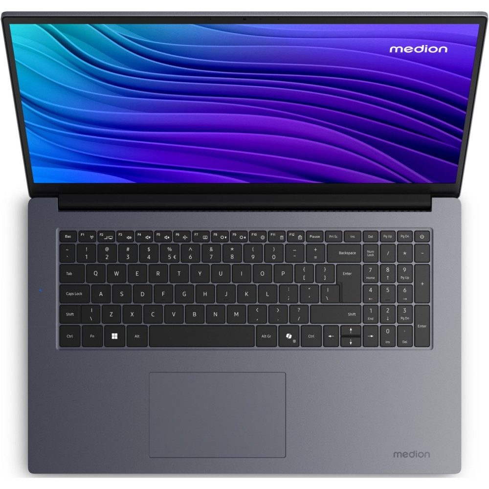 Medionic md600025 avantum 17 e1 Notebook grau mit Ryzen™ 7, 17,3" FHD Notebook (AMD Ryzen 7 Prozessor AMD Ryzen 7 Prozessor, AMD Radeon, 32 GB, 1000 GB HDD, 1000 GB SSD)