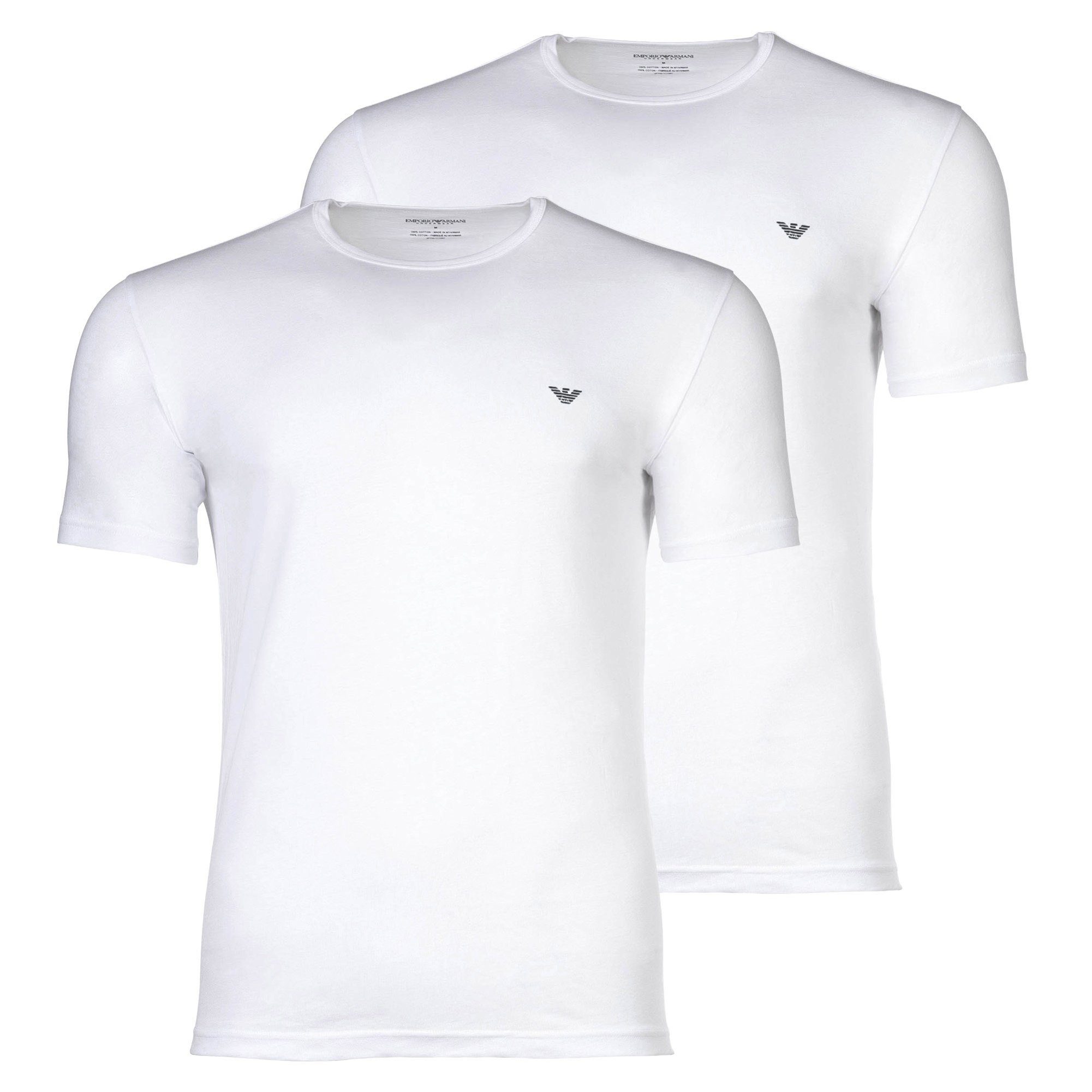T-Shirt Herren T-Shirt 2er Pack Baumwolle CORE LOGOBAND