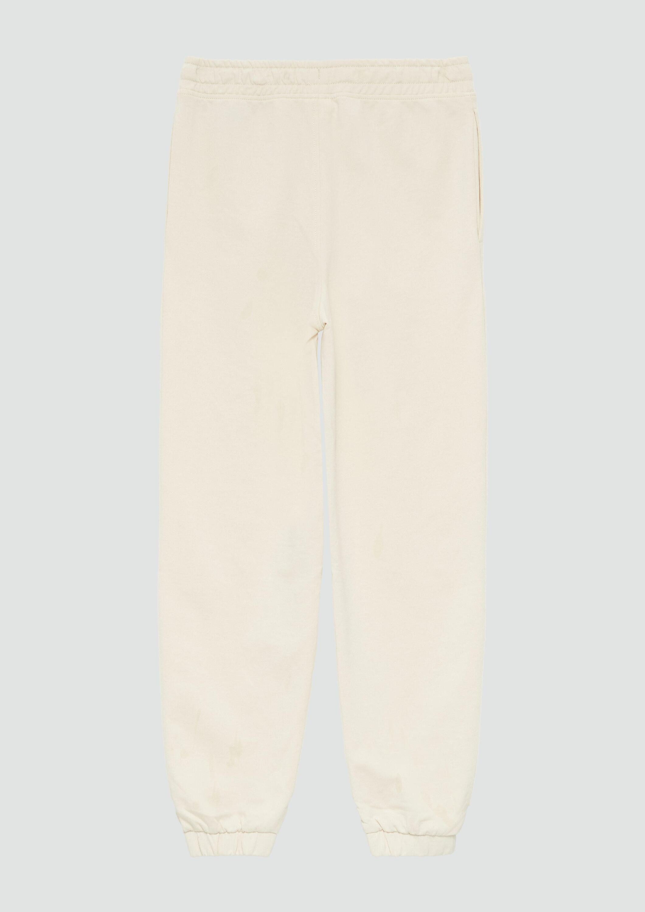 s.Oliver Jogginghose Leggings Unisex Jogginghose aus Sweat mit Print-Detail – Bild 2 von 5