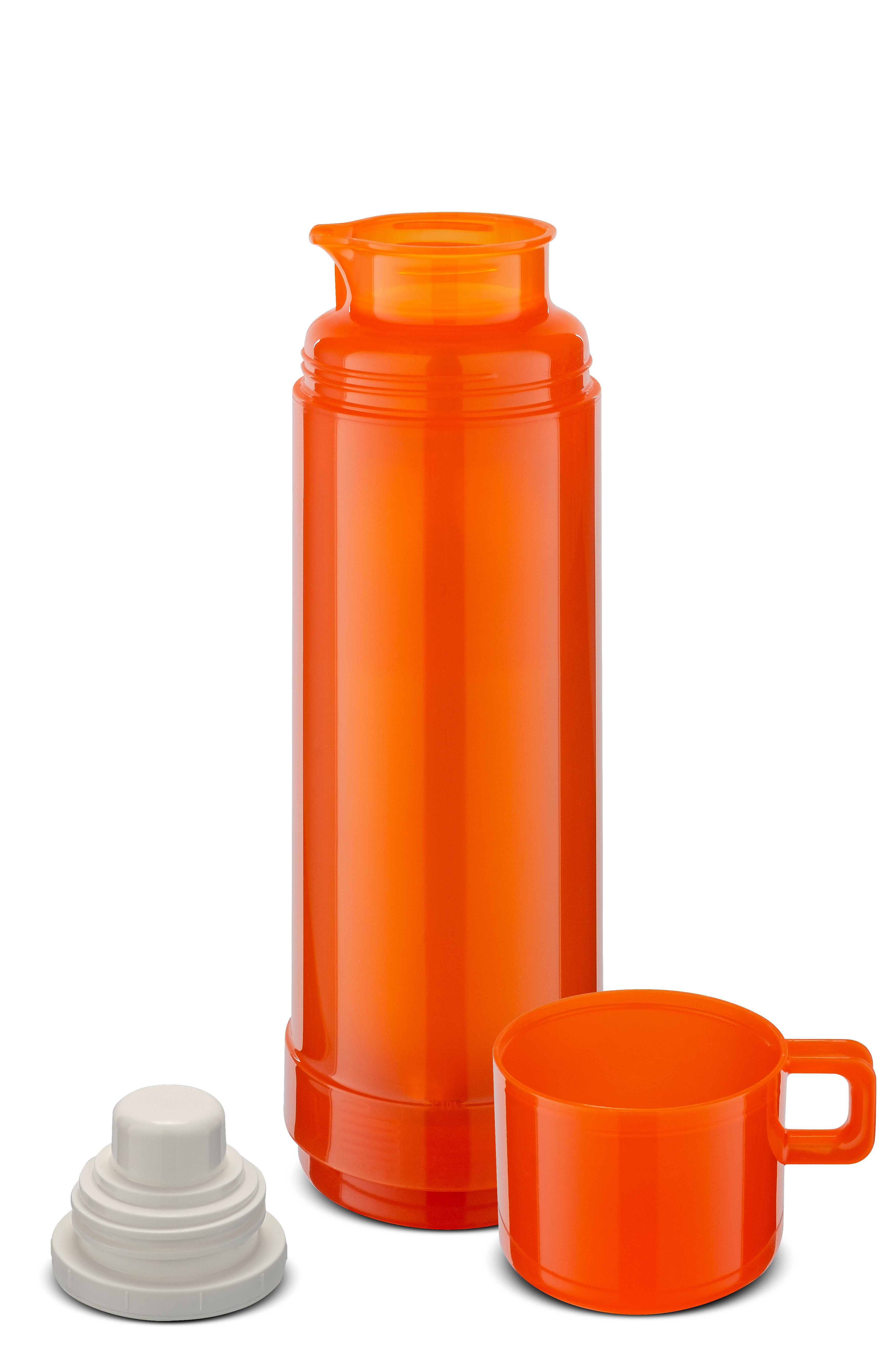 ROTPUNKT Isolierflasche Thermoflasche, auslaufsicher, Glaseinsatz, BPA-Frei- hochwertig, Hochwertiger Glaseinsatz (Geschmacksneutral)