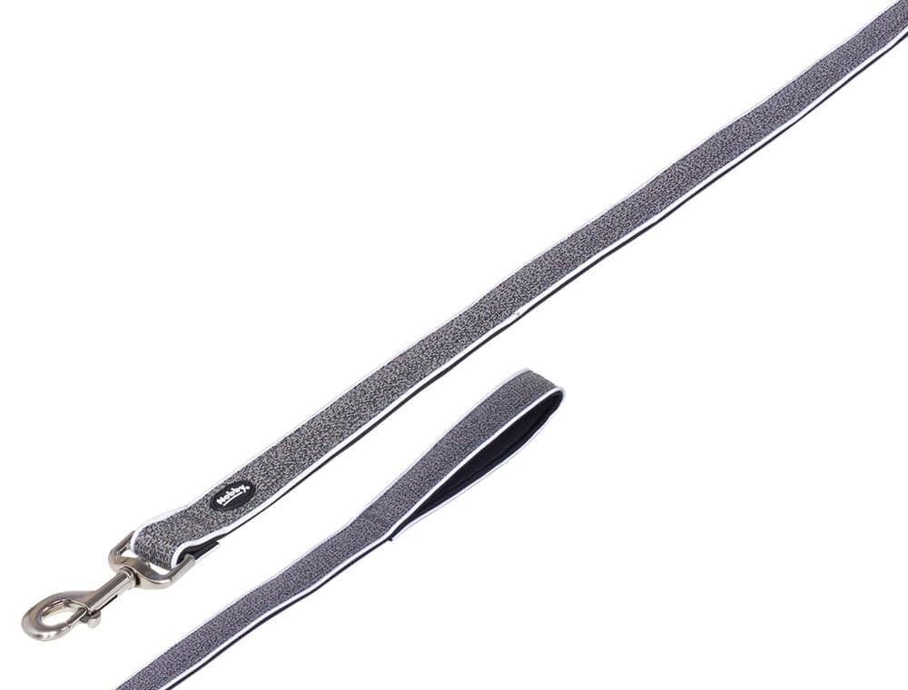 Nobby Hundeleine Leine "Cayo", grau, XS-S