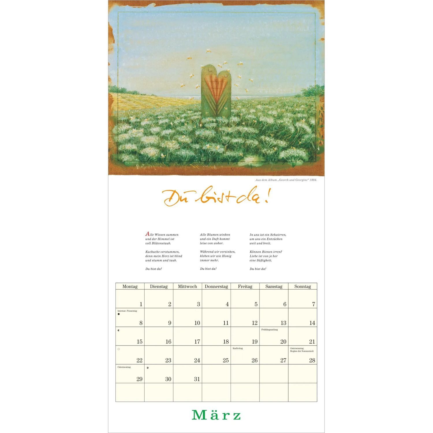 NEUMANN Wandkalender Der Olle Hansen 2027