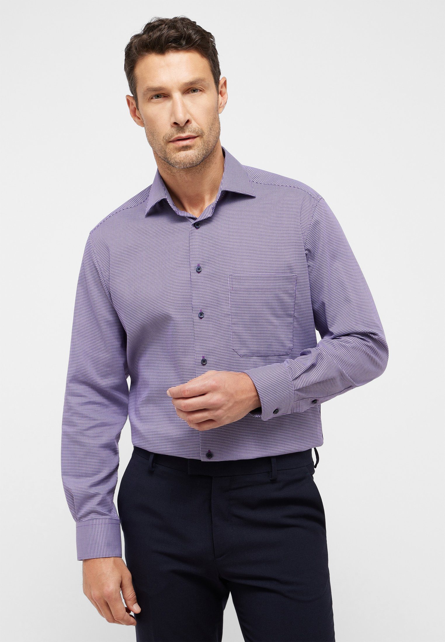 Eterna Langarmhemd COMFORT FIT günstig online kaufen