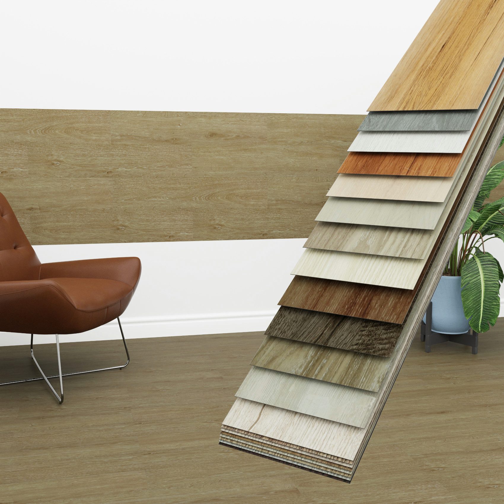 Hexim Vinylboden, Vinyldielen 0,97m² selbstklebend PVC Wandverkleidung Bodenbelag Holzoptik 91x15cm Paneele für Wand & Boden Holzdielen braun (7 Dielen Rustic Maple - 1815-4)