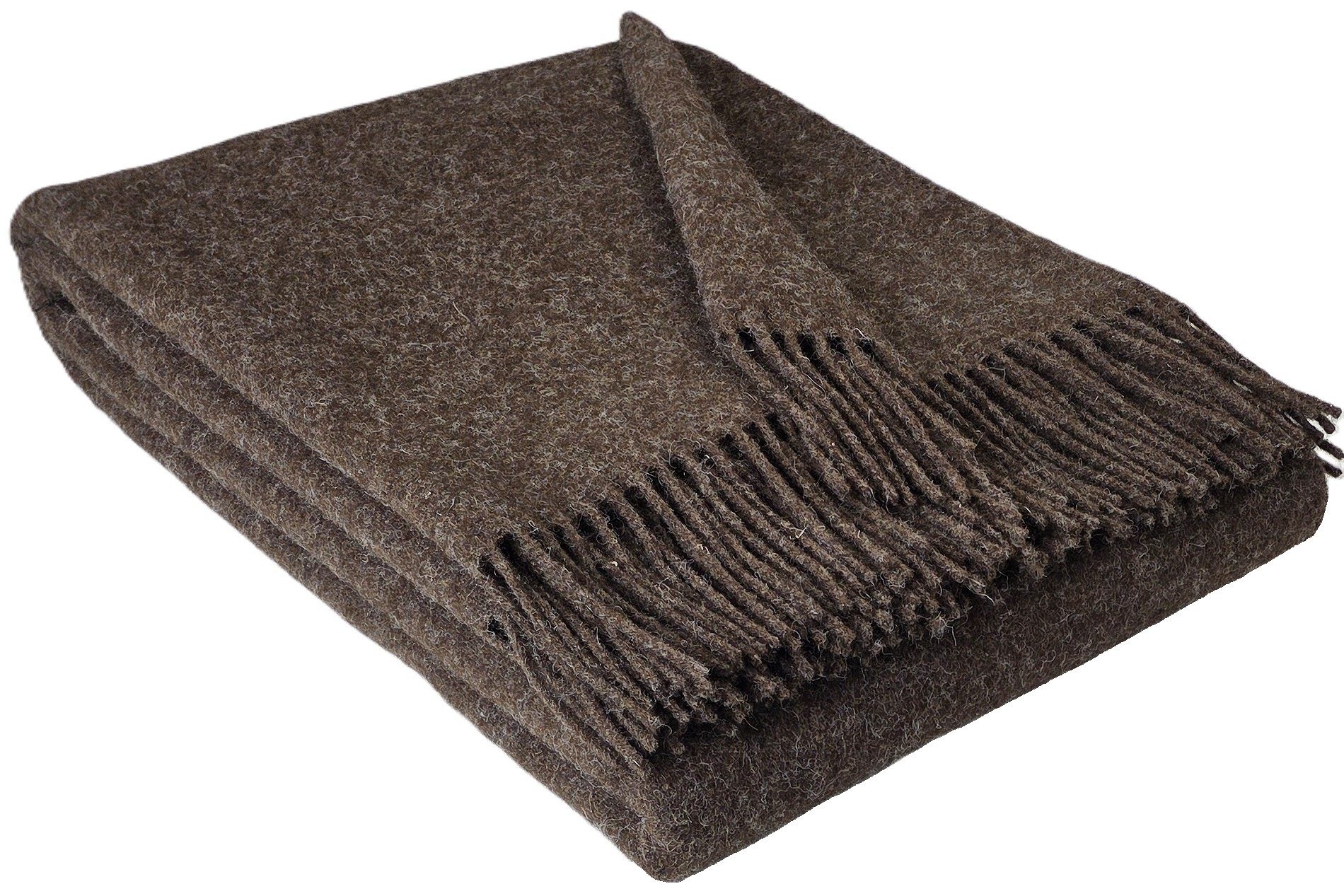 Wolldecke Wolldecke TIROL (doubleface) 100% Schurwolle 140 x 200 cm, STTS