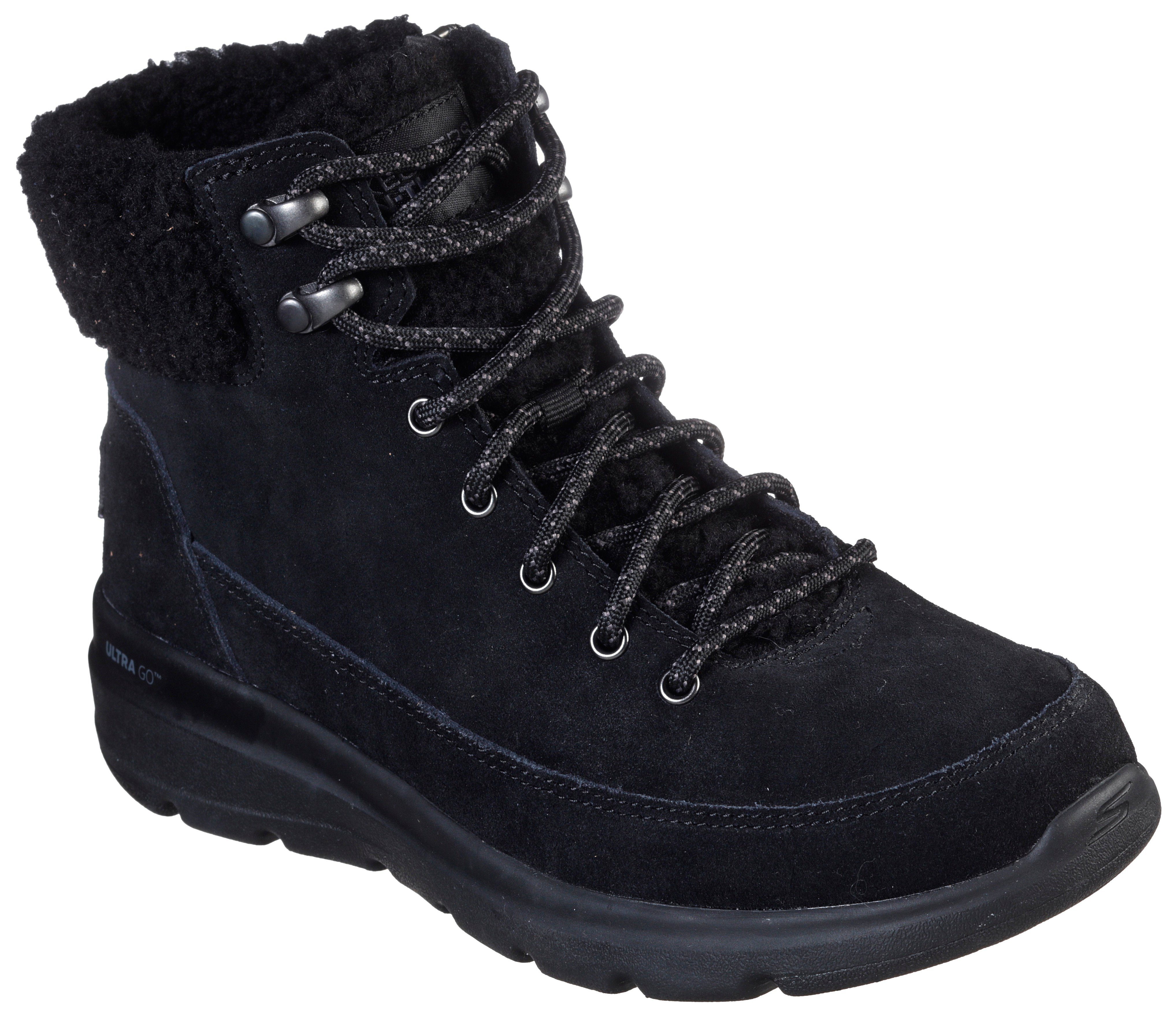 Skechers GLACIAL ULTRA Winterboots Winterschuh, Snowboots, Schnürstiefel mi günstig online kaufen