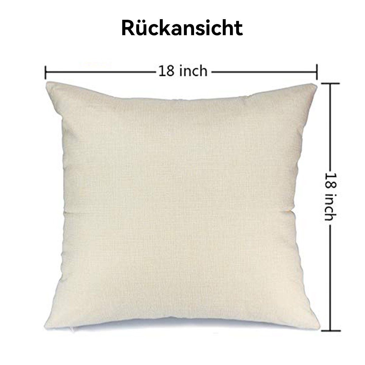 Weihnachts-Kissen, 4*Kissen, 45*45cm Sofa/Auto-Kissen Stück) (4 Kissenbezüge Welikera