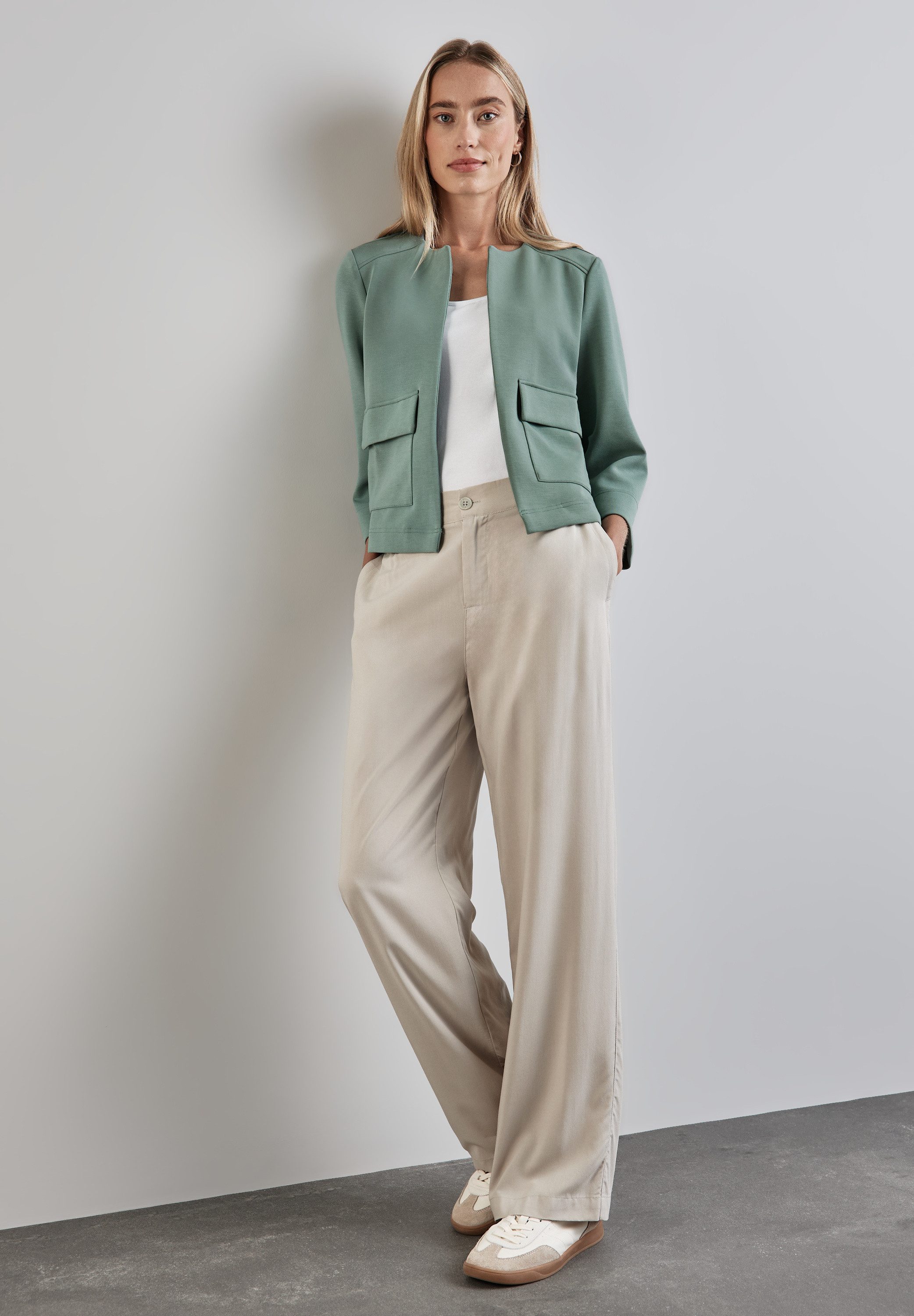 STREET ONE Cardigan mit aufgenähten Taschen