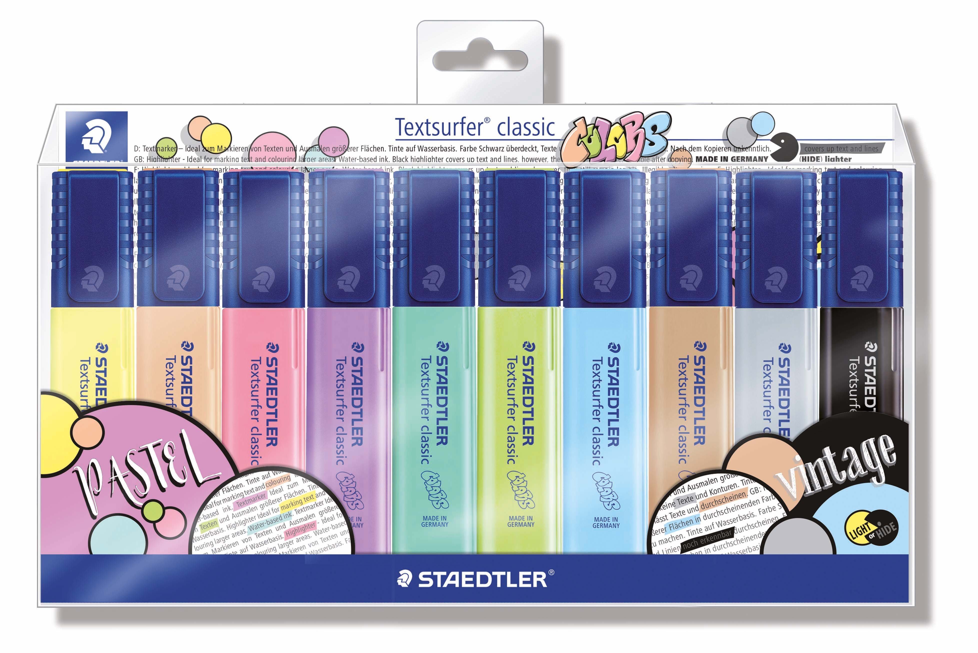 STAEDTLER Marker STAEDTLER Textmarker triplus highlighter classic colors 10er Set