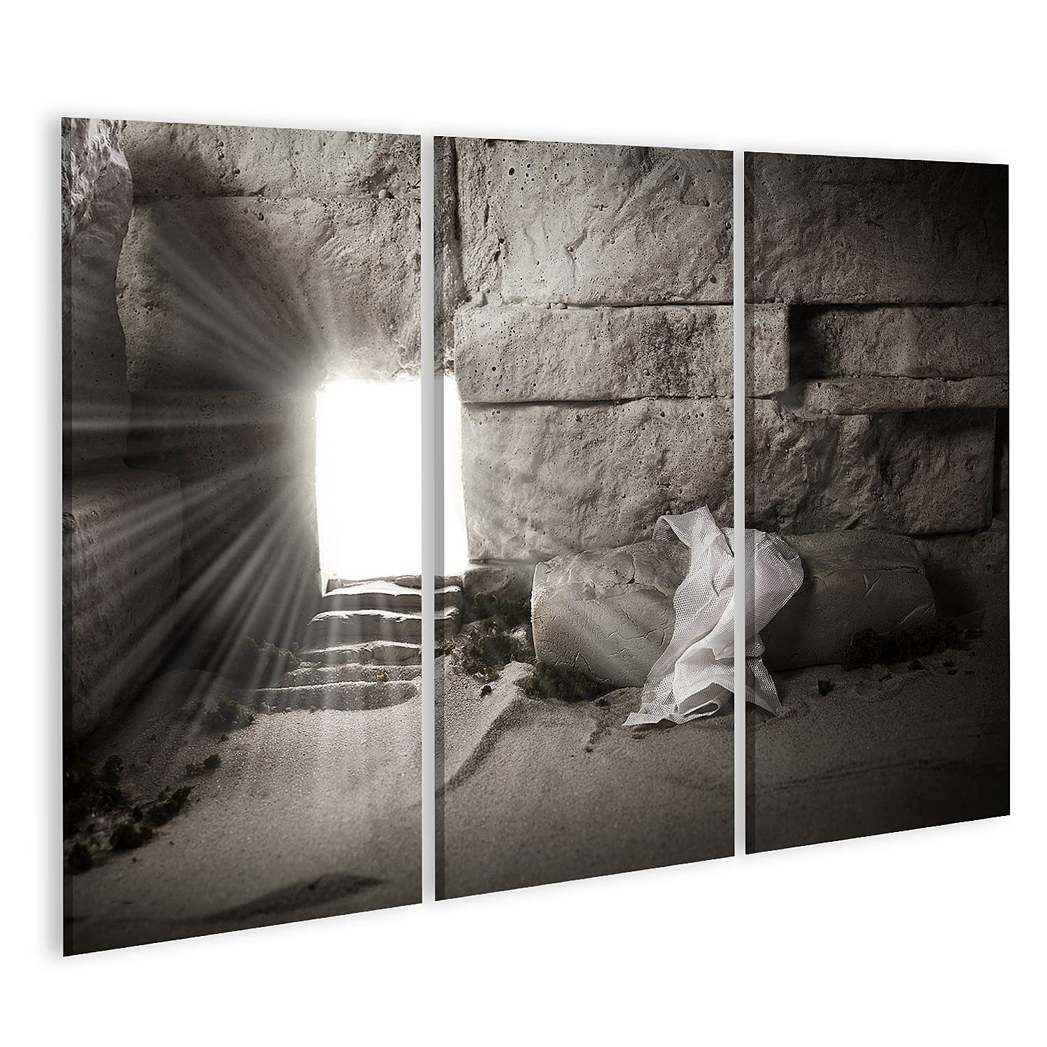 islandburner Leinwandbild Jesus Christus Auferstehung Glaube Religion