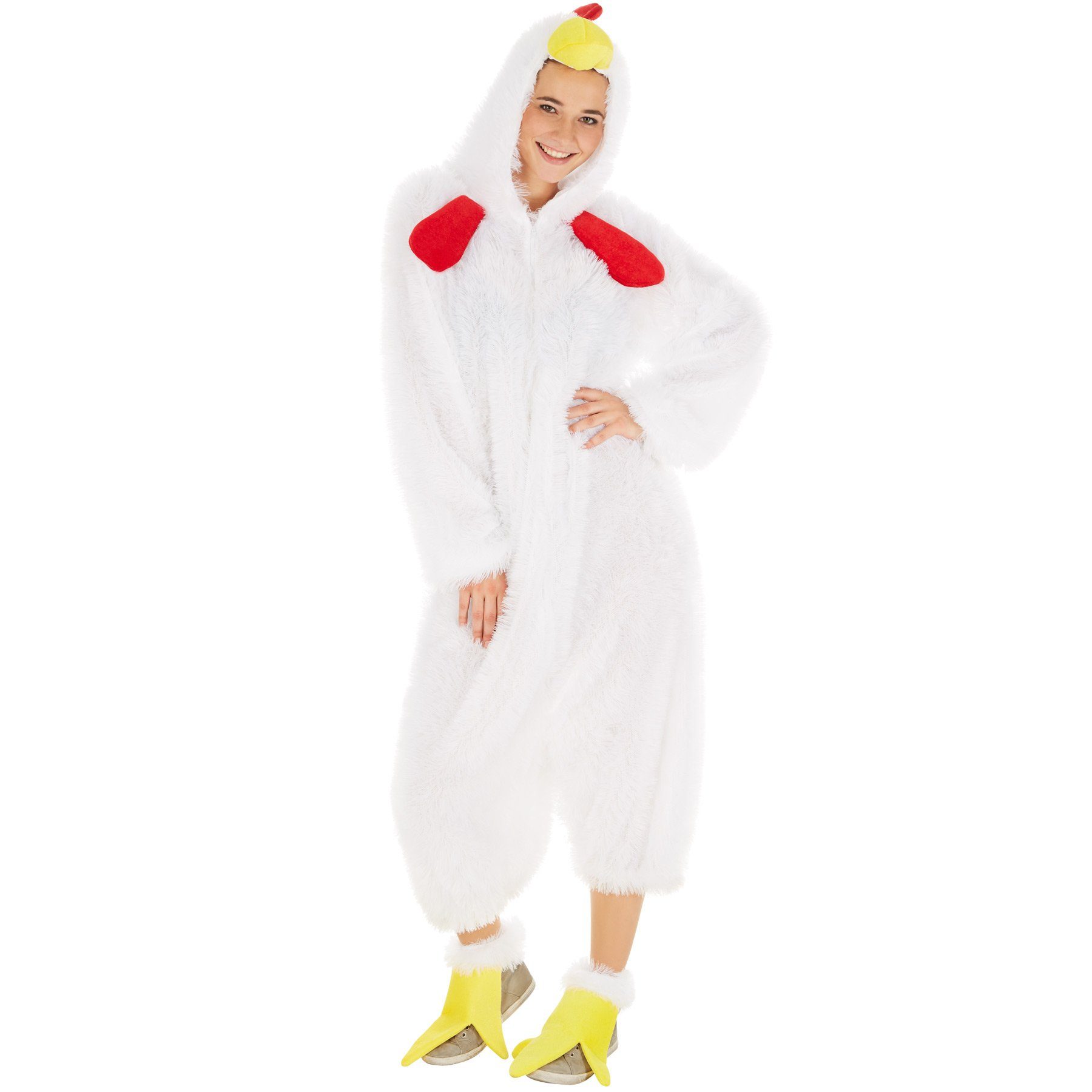dressforfun Kostüm, Lustiges Huhnkostüm für sie und ihn