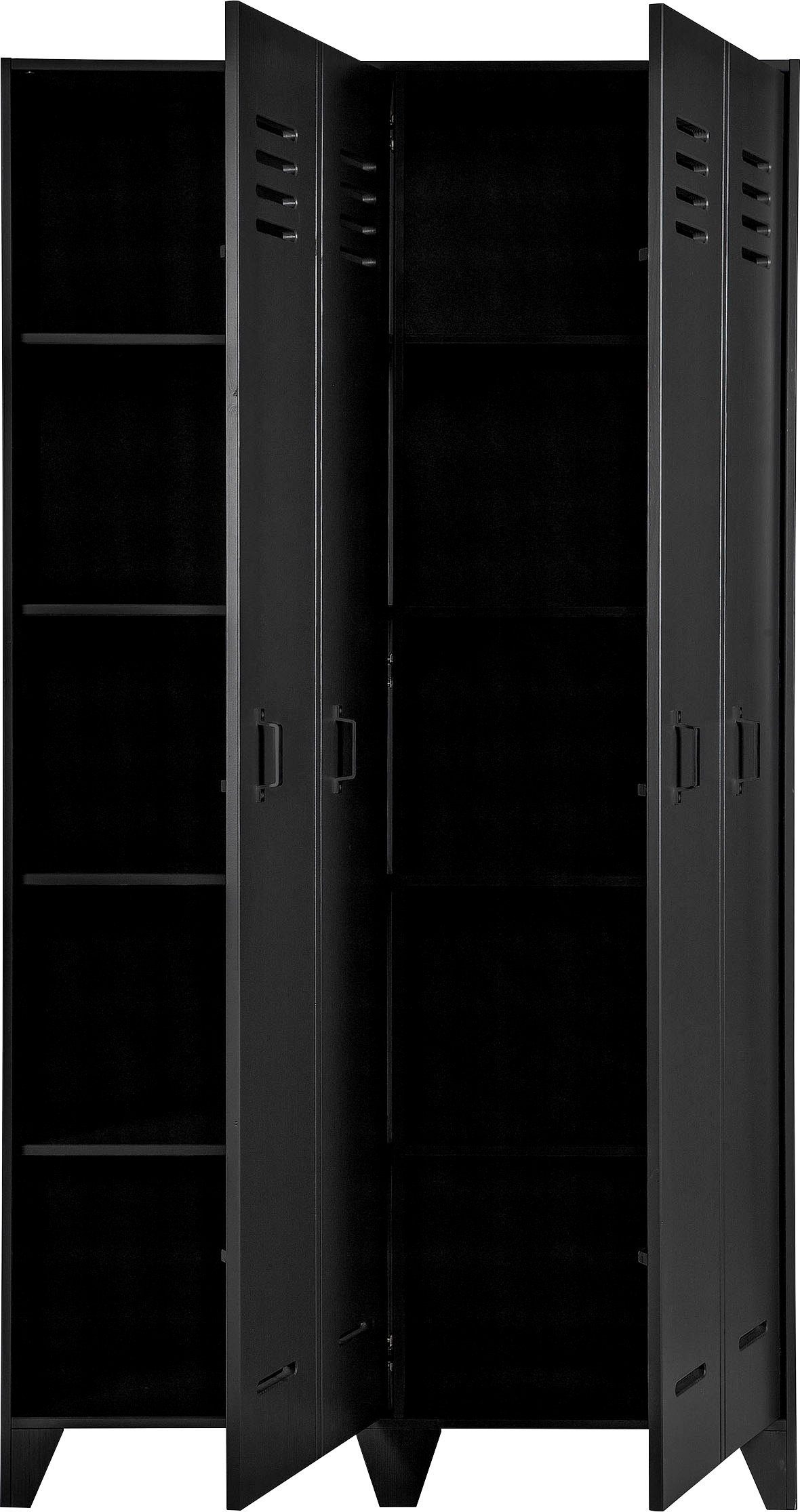 WOOOD Garderobenschrank Stijn H 187 cm x B 103 cm x T 40 cm