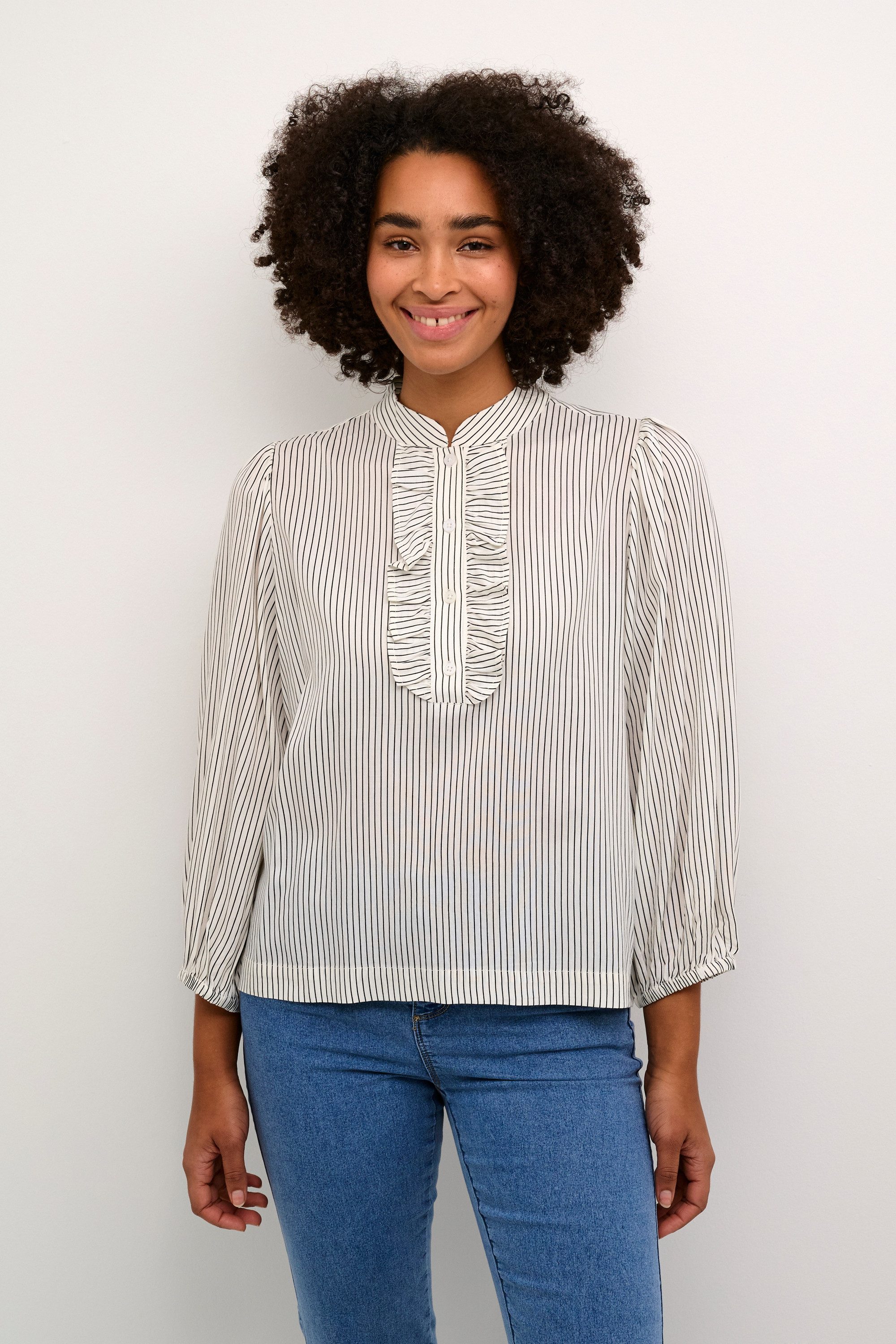 Langarmbluse Langarm-Bluse KAsidsel