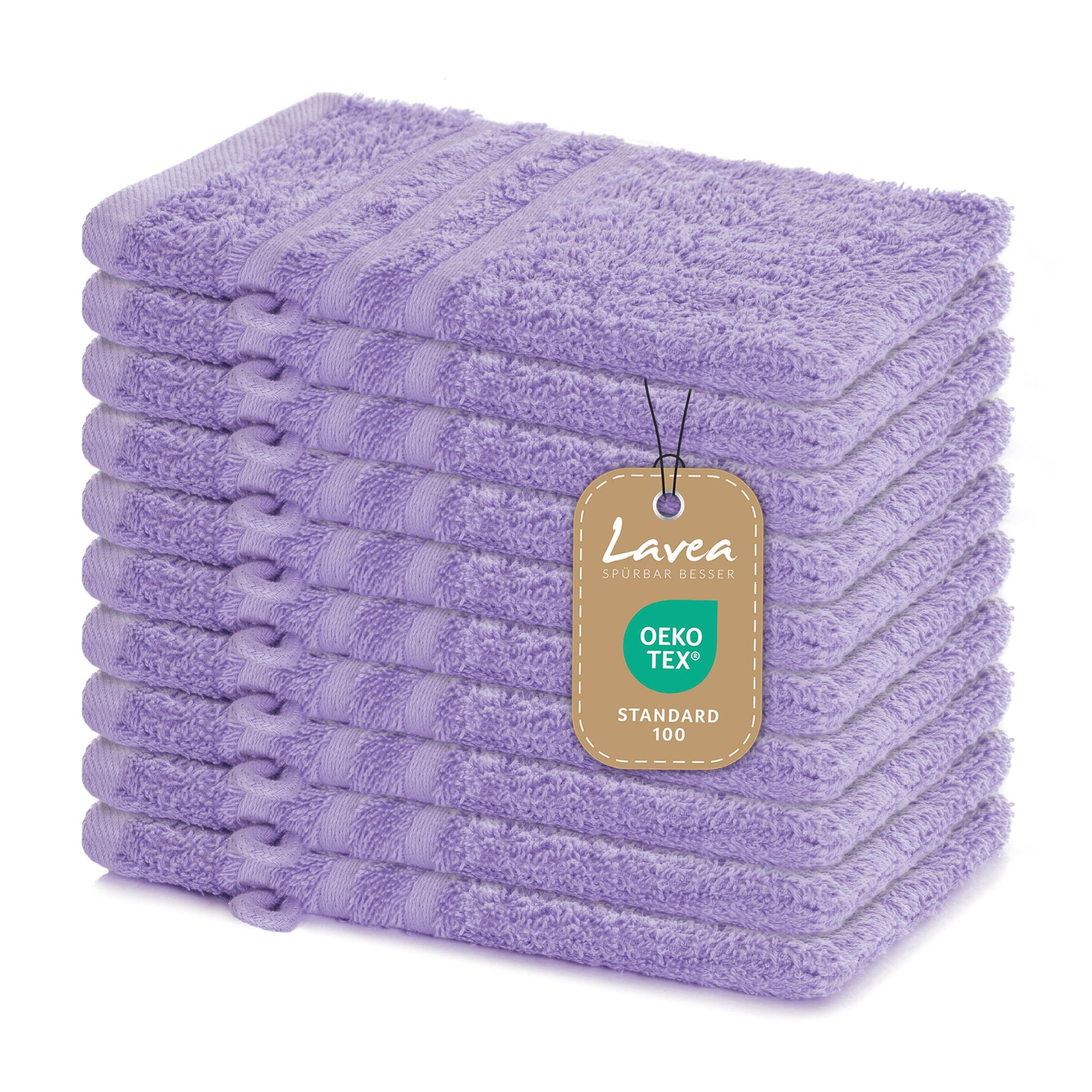 Lavea Handtuch Set saugstarke Frottierserie Elena, günstig online kaufen