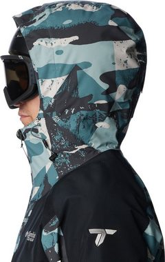 Columbia Funktionsjacke Highland Summit Jacket METAL GEOGLACIAL PRINT, BLACK