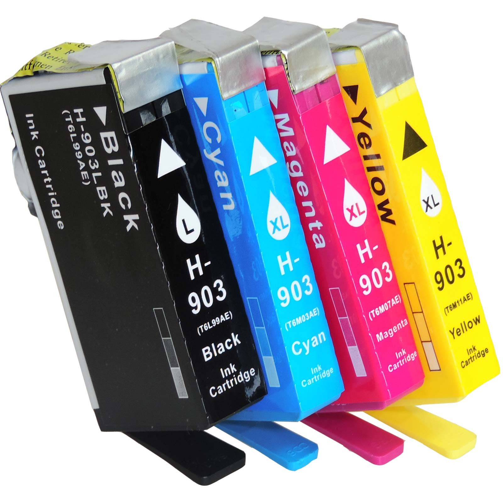 Tonerkartusche D&C HP 903XL Tintenpatronen Set Kompatibel für HP OfficeJet 6950 -, (Kompatibel für HP OfficeJet 6950 903XL), 6978