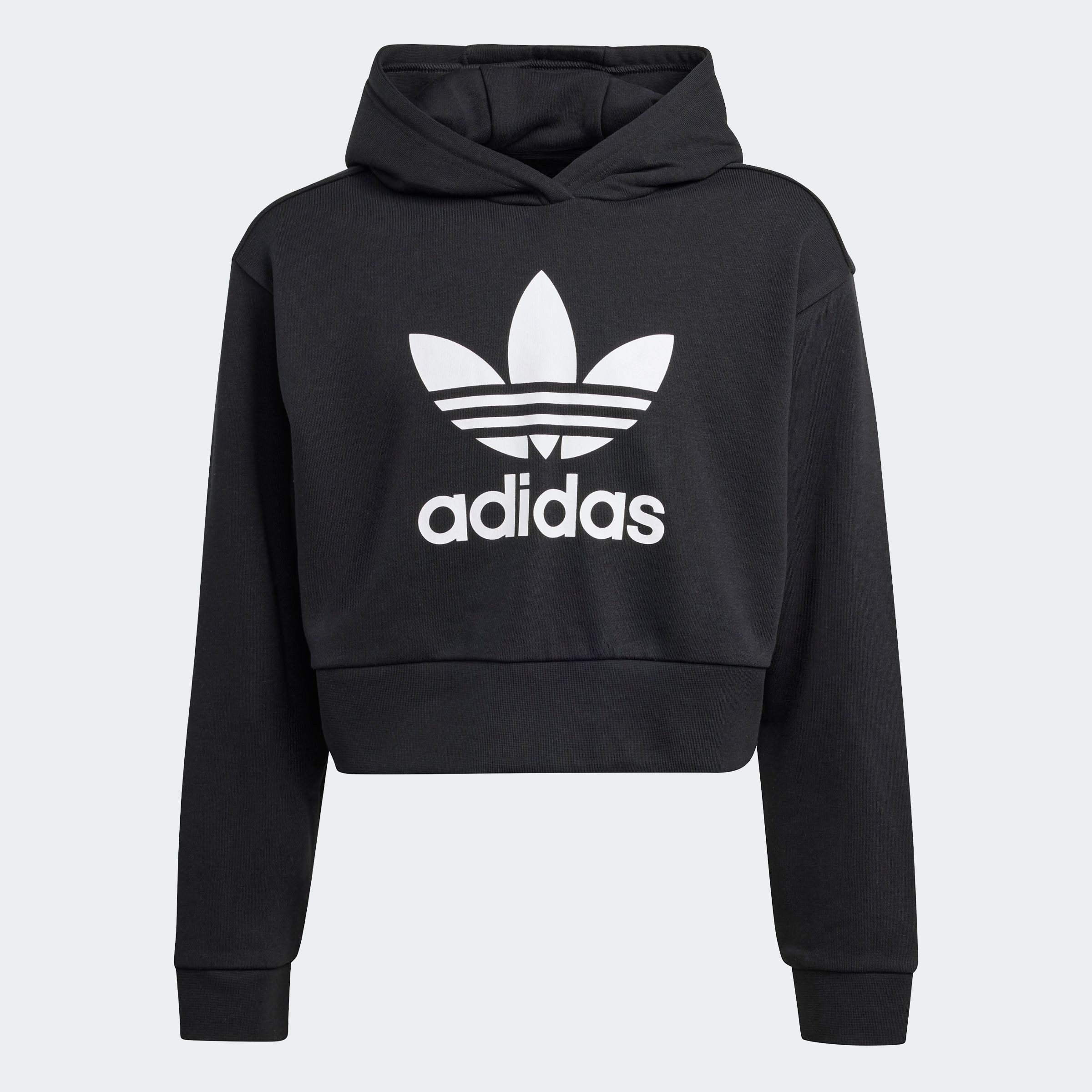 Kapuzensweatshirt ADICOLOR CROP KIDS HOODIE