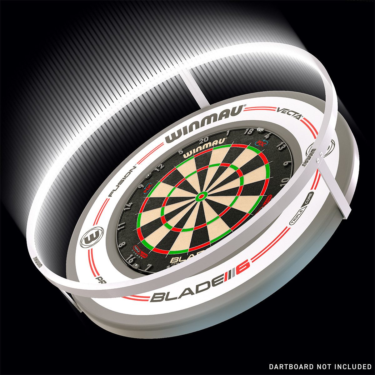 Winmau Dart-Wandschutz Plasma + Surround Bundle ICE 4306