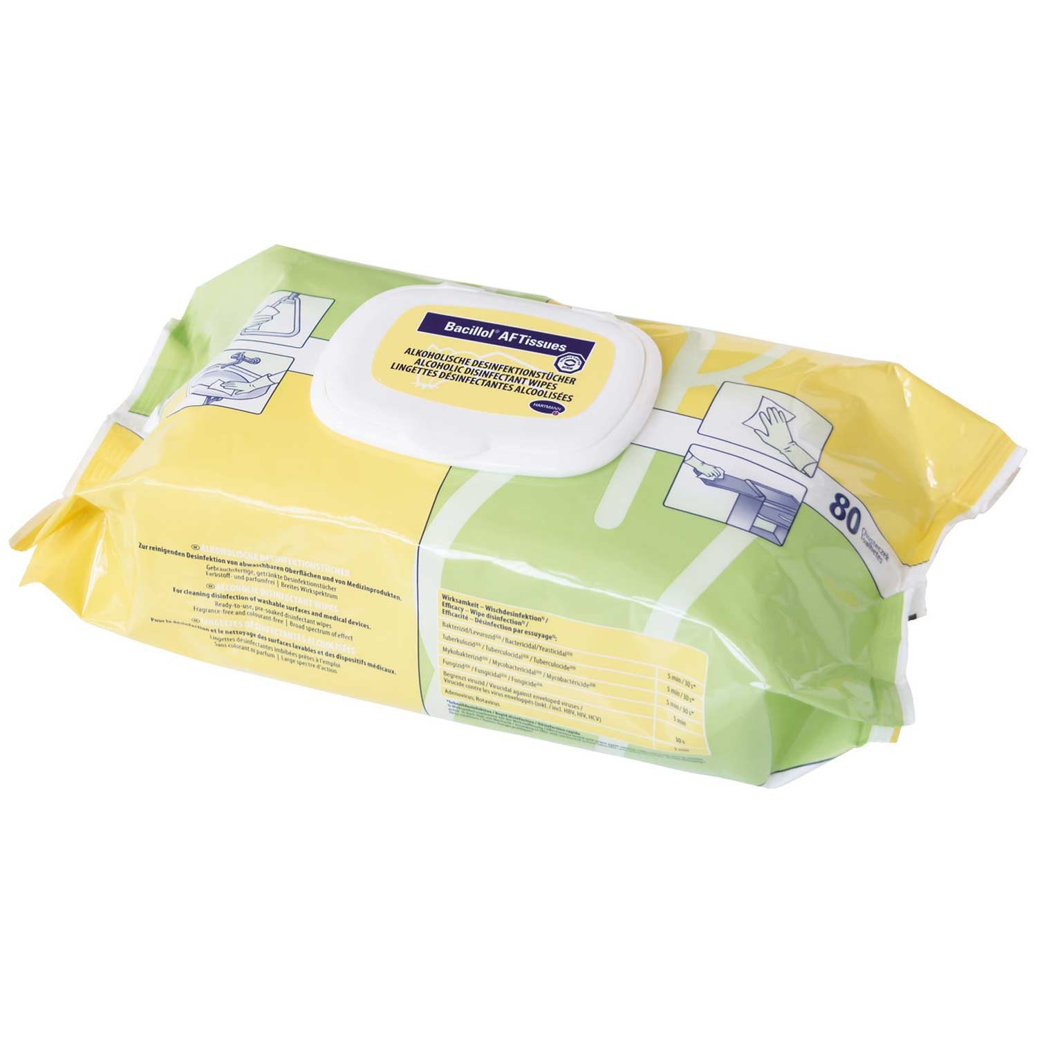 PAUL HARTMANN AG Bacillol® AF Tissues Flowpack 80er Hand-Desinfektionsmittel (80-St)