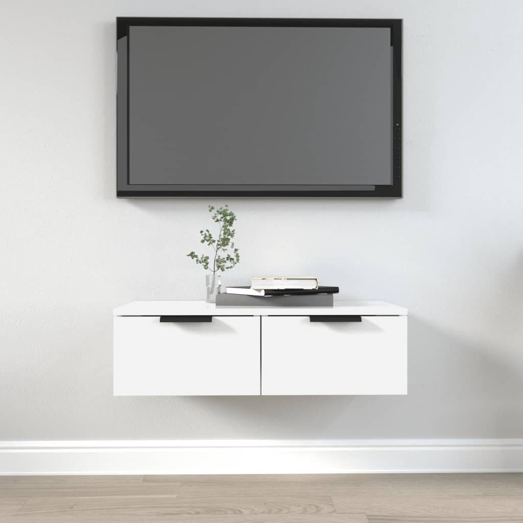 furnicato Wandhängeschrank Wandschrank Weiß 68x30x20 cm günstig online kaufen