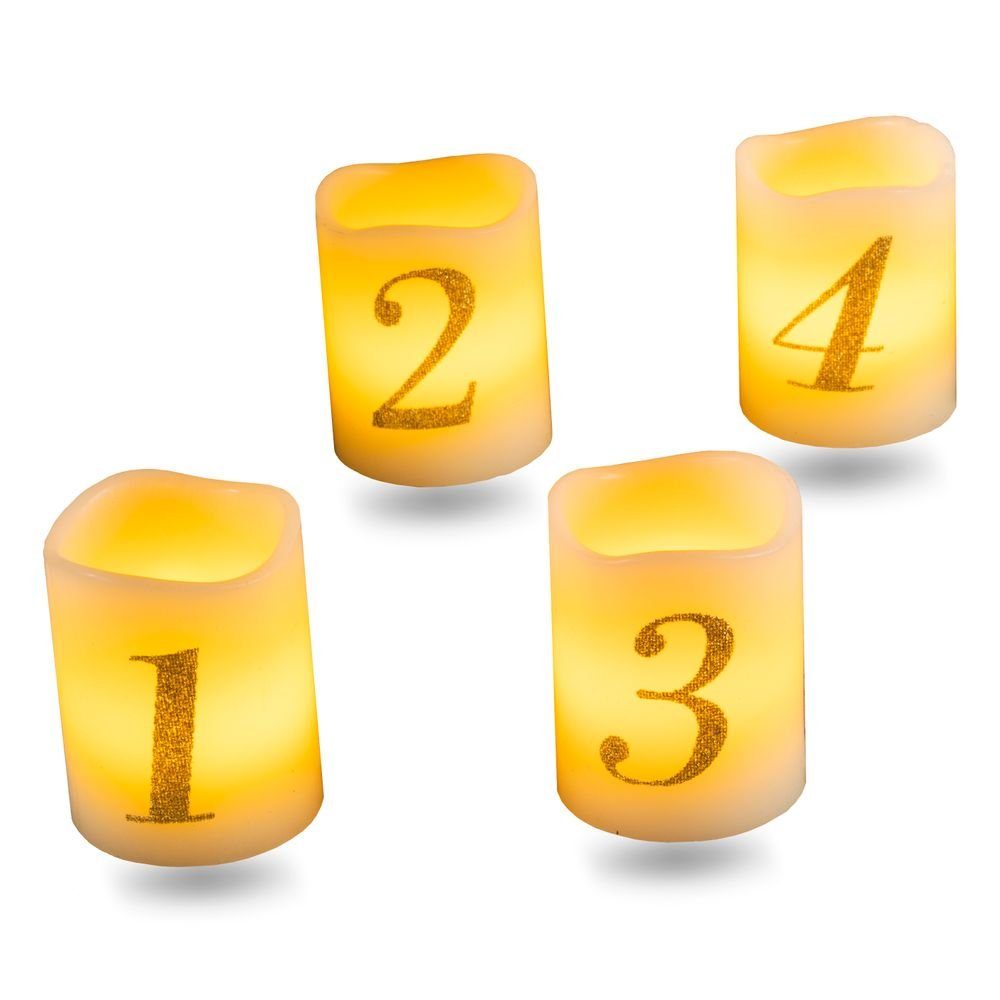 bonsport LED Dekoobjekt LED Echtwachskerzen mit günstig online kaufen