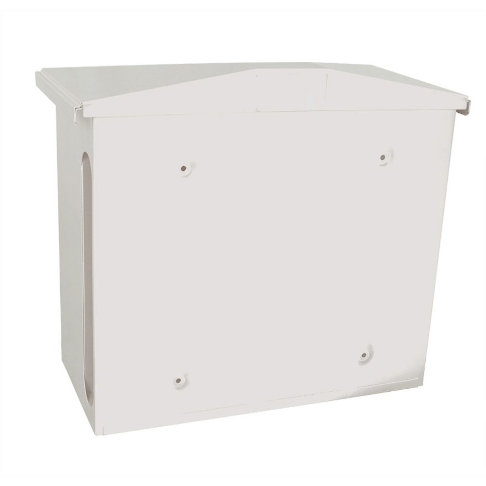 PROREGAL® Wandbriefkasten Wandbriefkasten Zamoran mit Namensschild, Anthrazit – Bild 3 von 3