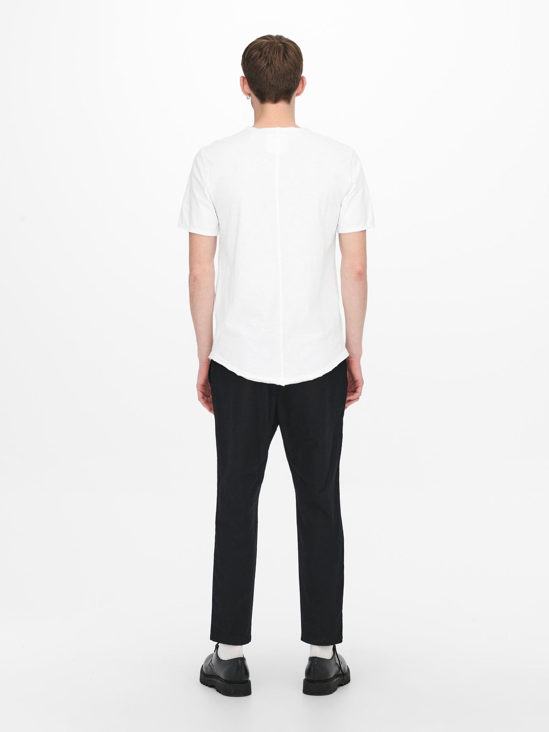 ONLY & SONS T-Shirt Rundhals Long ONSBENNE LONGY SS TEE NF 7822 NOOS