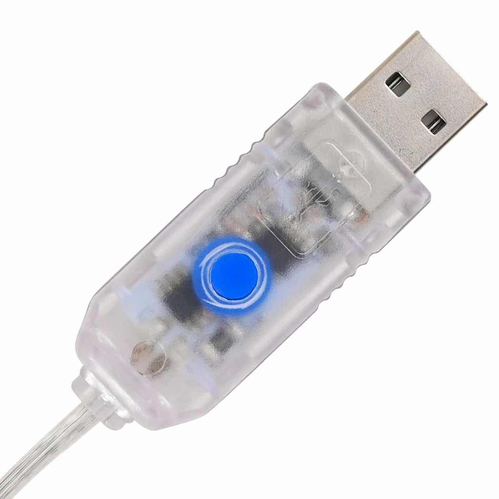 vidaXL Christbaumschmuck Weihnachtsbaum mit 100 LEDs Warmes Weiß 120 cm PET (1-tlg)