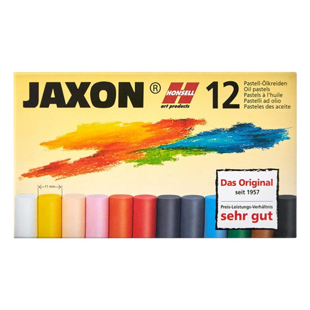 JAXON Kreidemarker JAXON Ölpastellkreiden 12 Stück – Bild 3 von 3