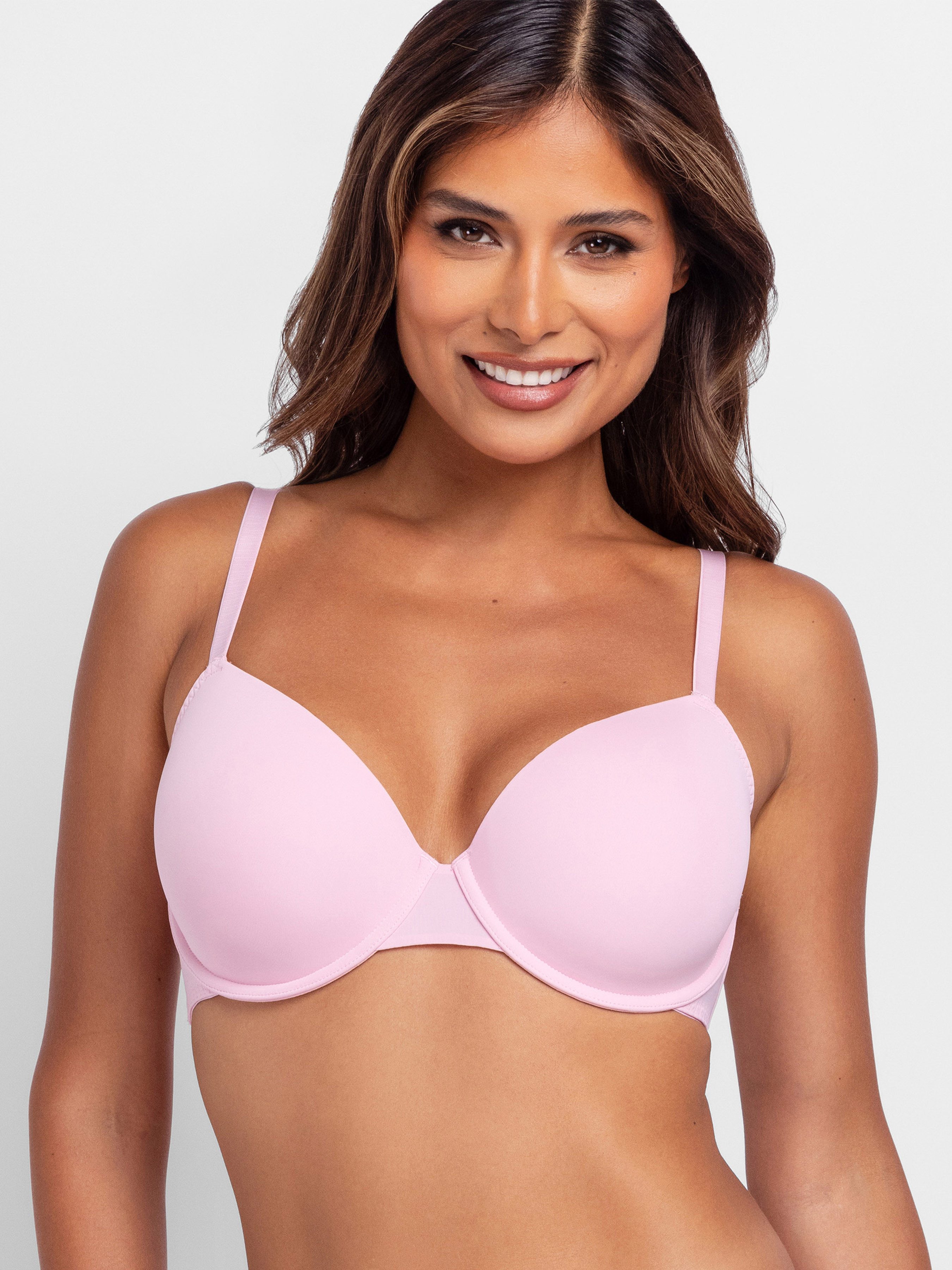 Dorina Bügel-BH Willa (2er Pack) gepolsterte Cups, Spitze, uni