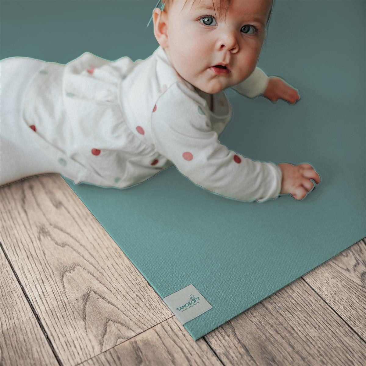 Sanosoft Spielmatte Krabbelmatte rutschfest Sanosoft®, Oeko-Tex 100 - Made in Germany