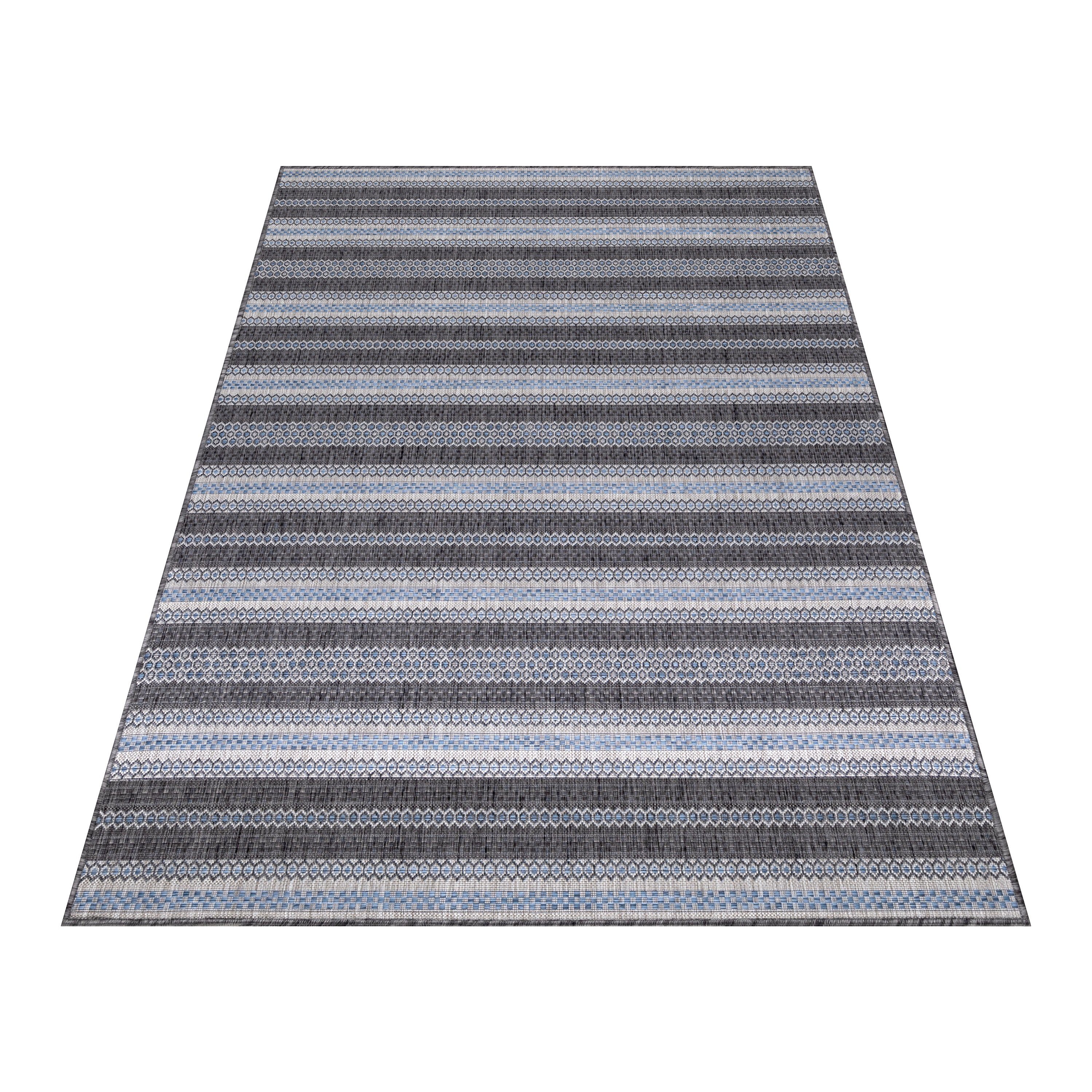 SIMPEX24 Outdoorteppich Vintage Design, Läufer, Höhe: 5 mm, Teppich Vintage günstig online kaufen