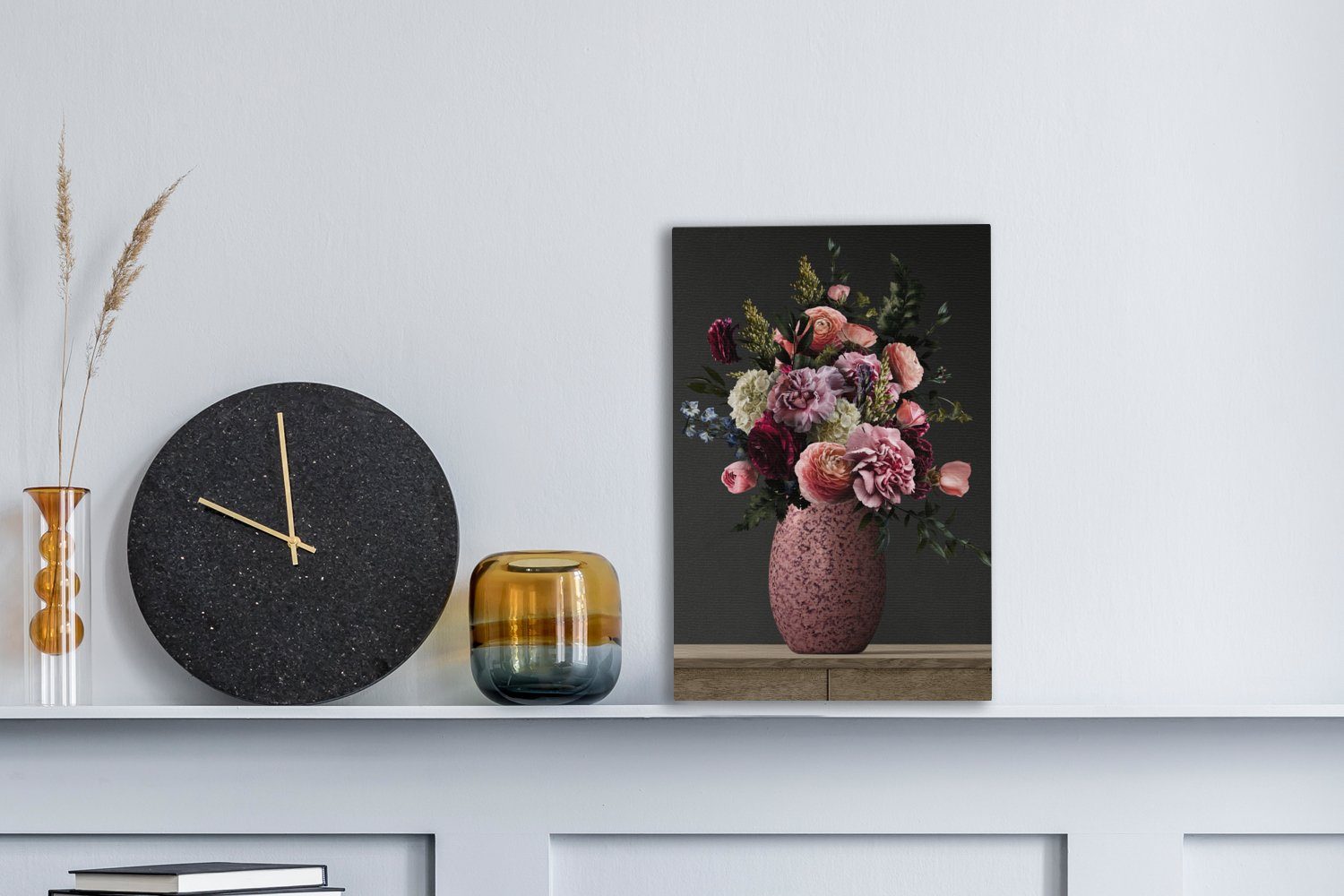 OneMillionCanvasses® Leinwandbild Farben - Blumen - günstig online kaufen