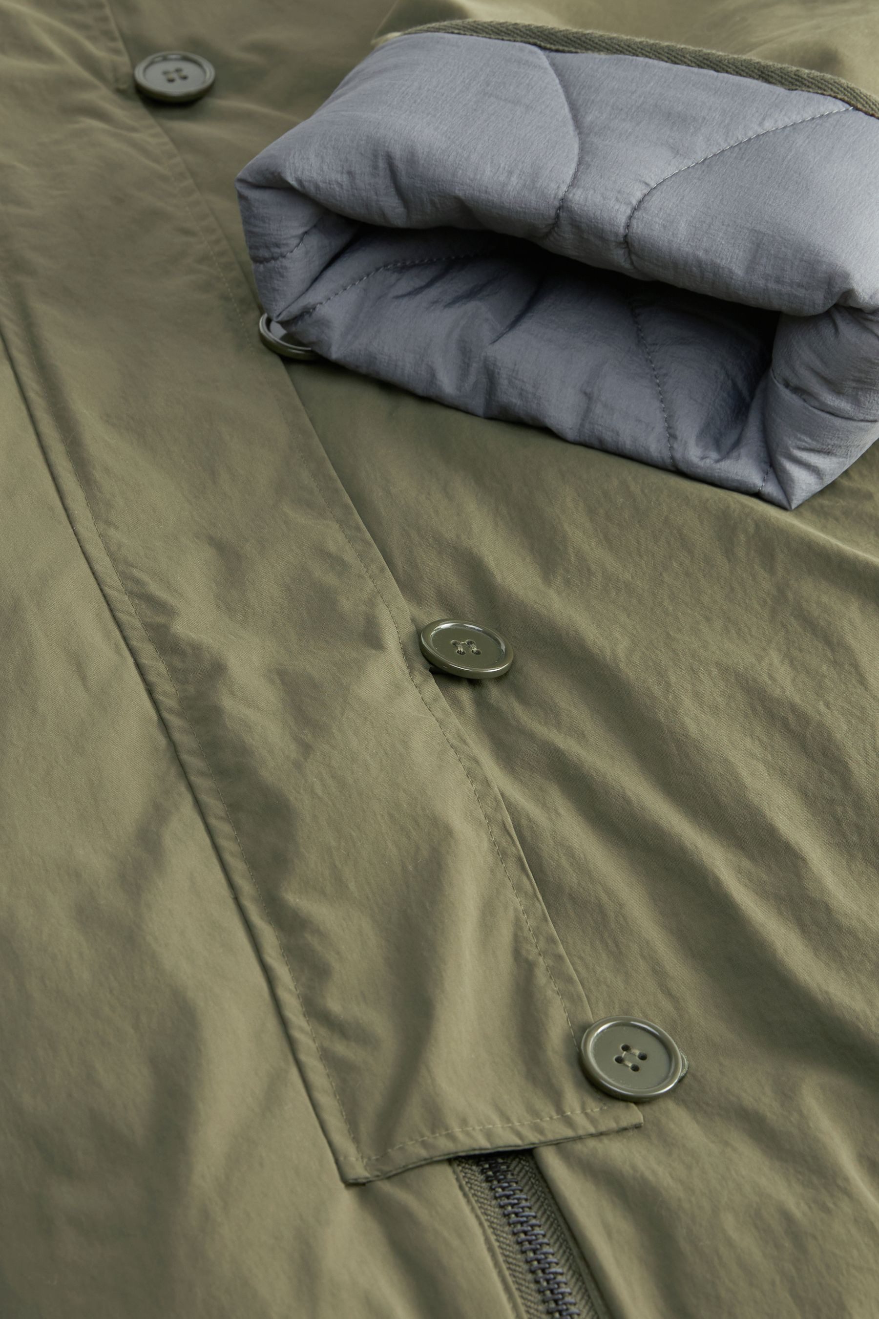 Next Steppjacke Wasserabweisende Wende-Steppjacke – Kurzgröße (1-St)