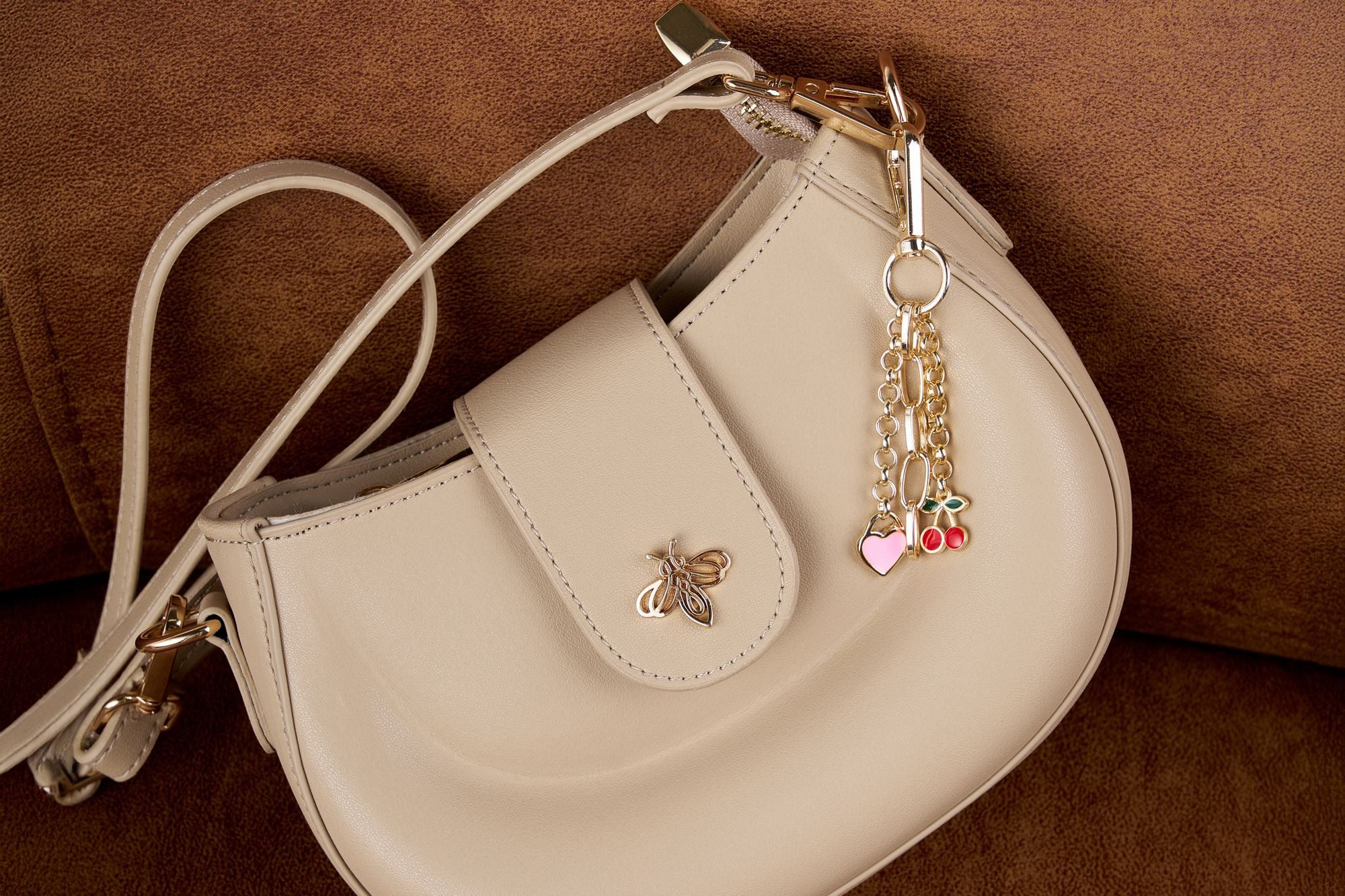 Heliophilia Silver Taschenanhänger Dekoratives Accessoire, Valentinstagsgeschenk