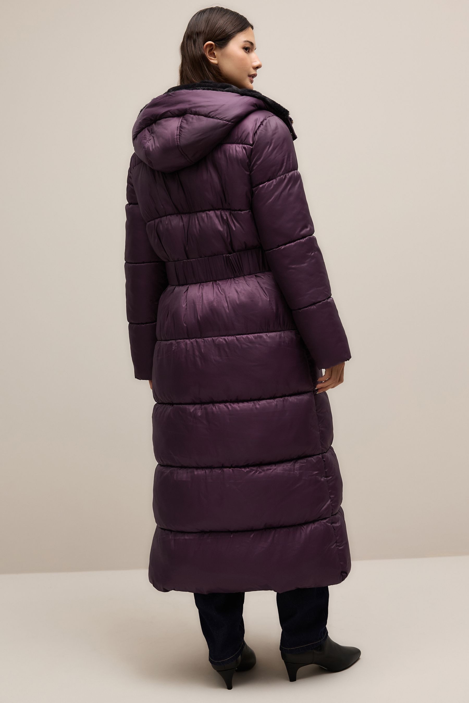 Next Steppmantel Wasserabweisender, wattierter, langer Mantel günstig online kaufen