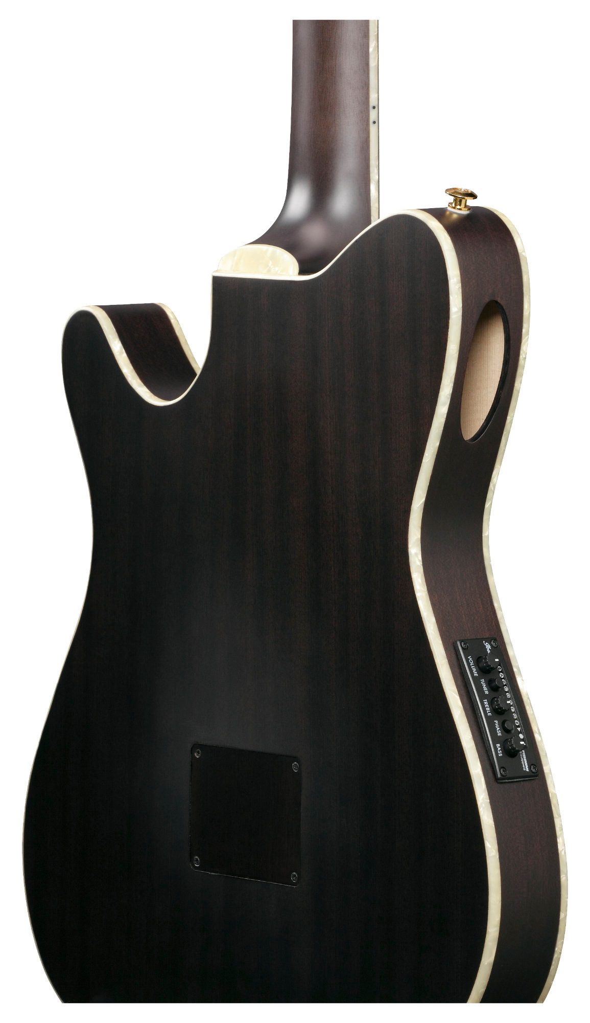 Ibanez Konzertgitarre Ibanez TOD10N-TKF Gitarre Transparent Black Flat, Signature Konzertgitarre von Tim Henson mit schmalen Hals