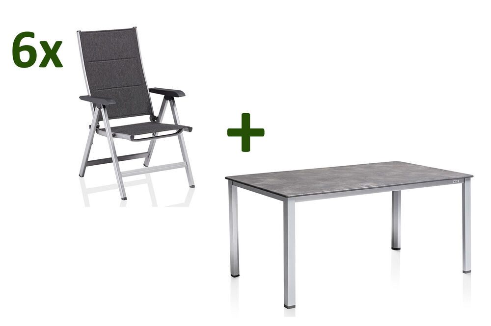 KETTLER Garten-Essgruppe Cubic/ Basic Plus Padded