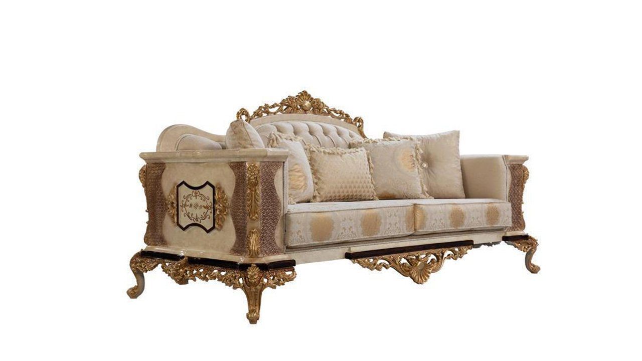 Sitzer Chesterfield in 3+1 Europe Klassische Sofagarnitur Polster Design Sofas, JVmoebel Made Sofa