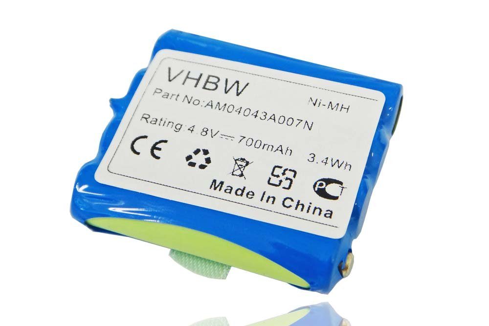 vhbw kompatibel mit Reer 5006 Scopi, 5005 Scopi Akku NiMH 700 mAh (7,4 V)