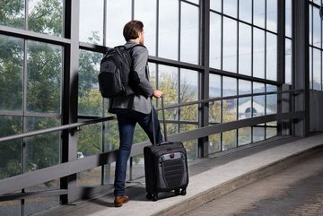 Wenger Laptoprucksack Synergy, schwarz/grau, für Laptops bis 16 Zoll