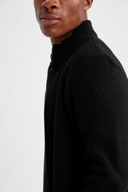 DeFacto Strickjacke Herren Strickjacke / Bolero Zippered Knitted