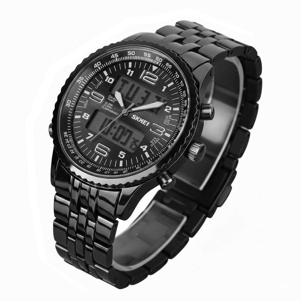 Taffstyle Quarzuhr Multifunktions Herren Armbanduhr Stoppuhr Alarm Beleucht günstig online kaufen
