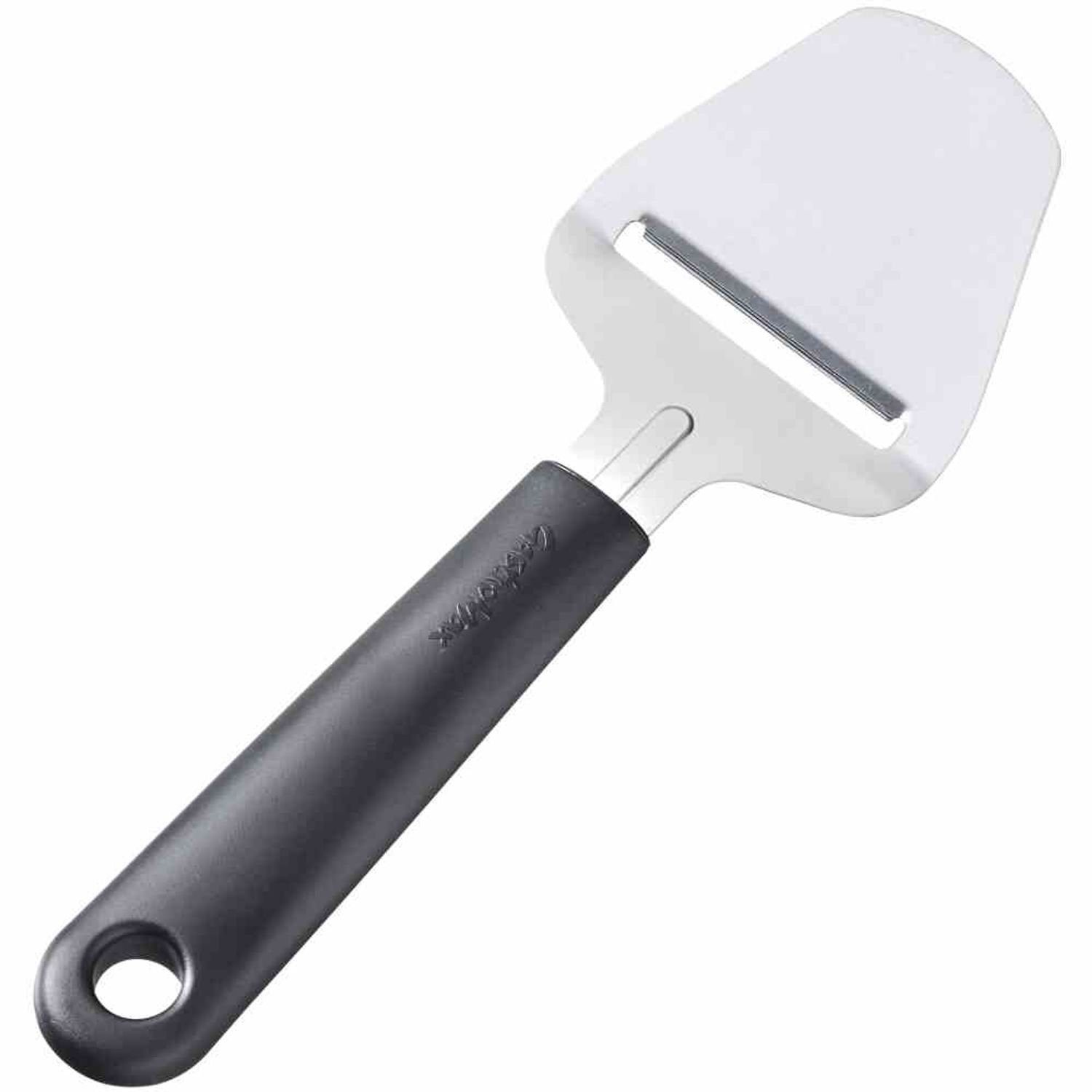 GastroMax Spätzlereibe Käsehobel schwarz 21,5 cm aus Edelstahl, Polypropylen (PP)