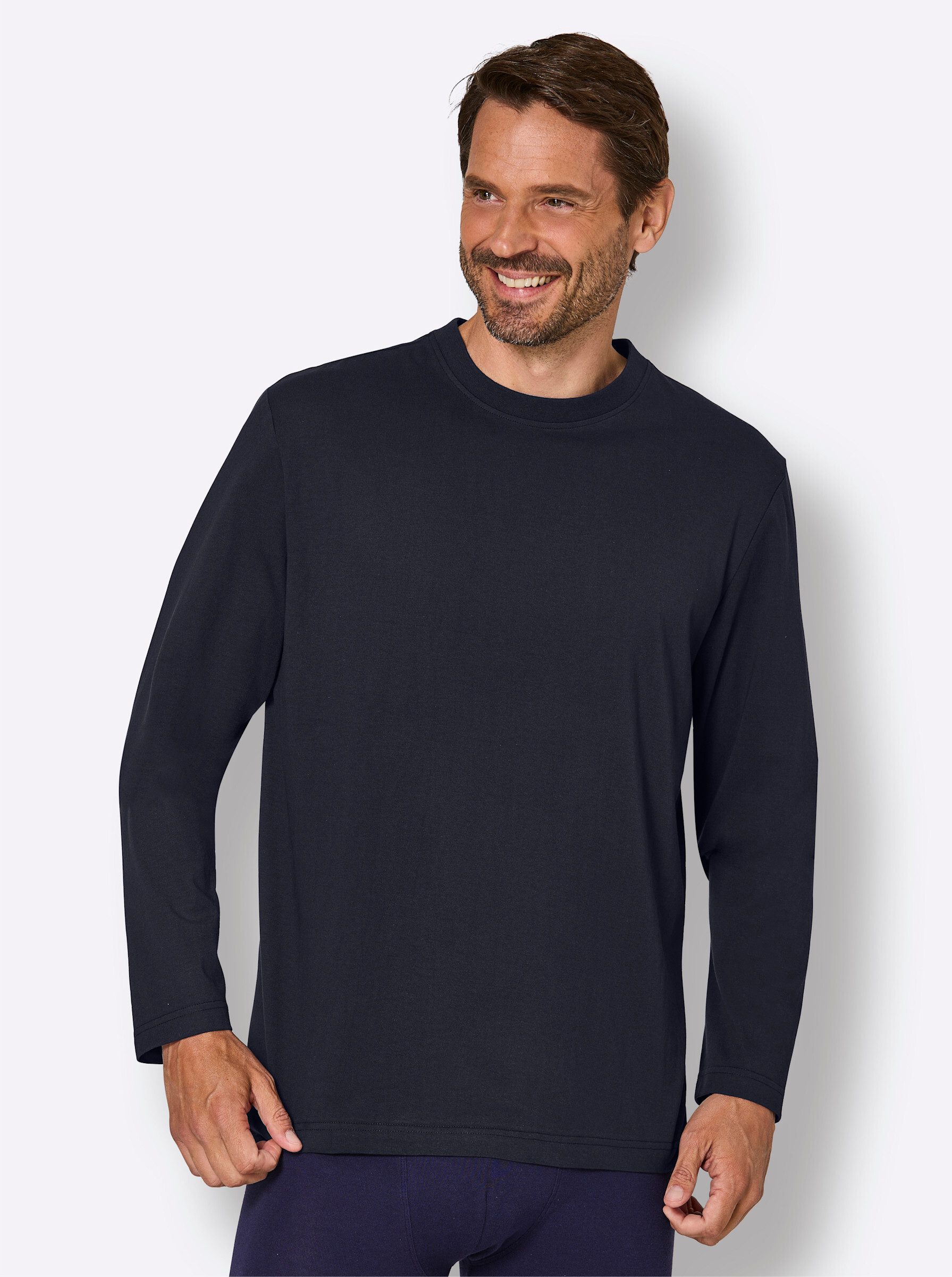 Witt Schlafanzug Schlafanzug-Shirt Langarm (2 tlg) – Bild 3 von 5