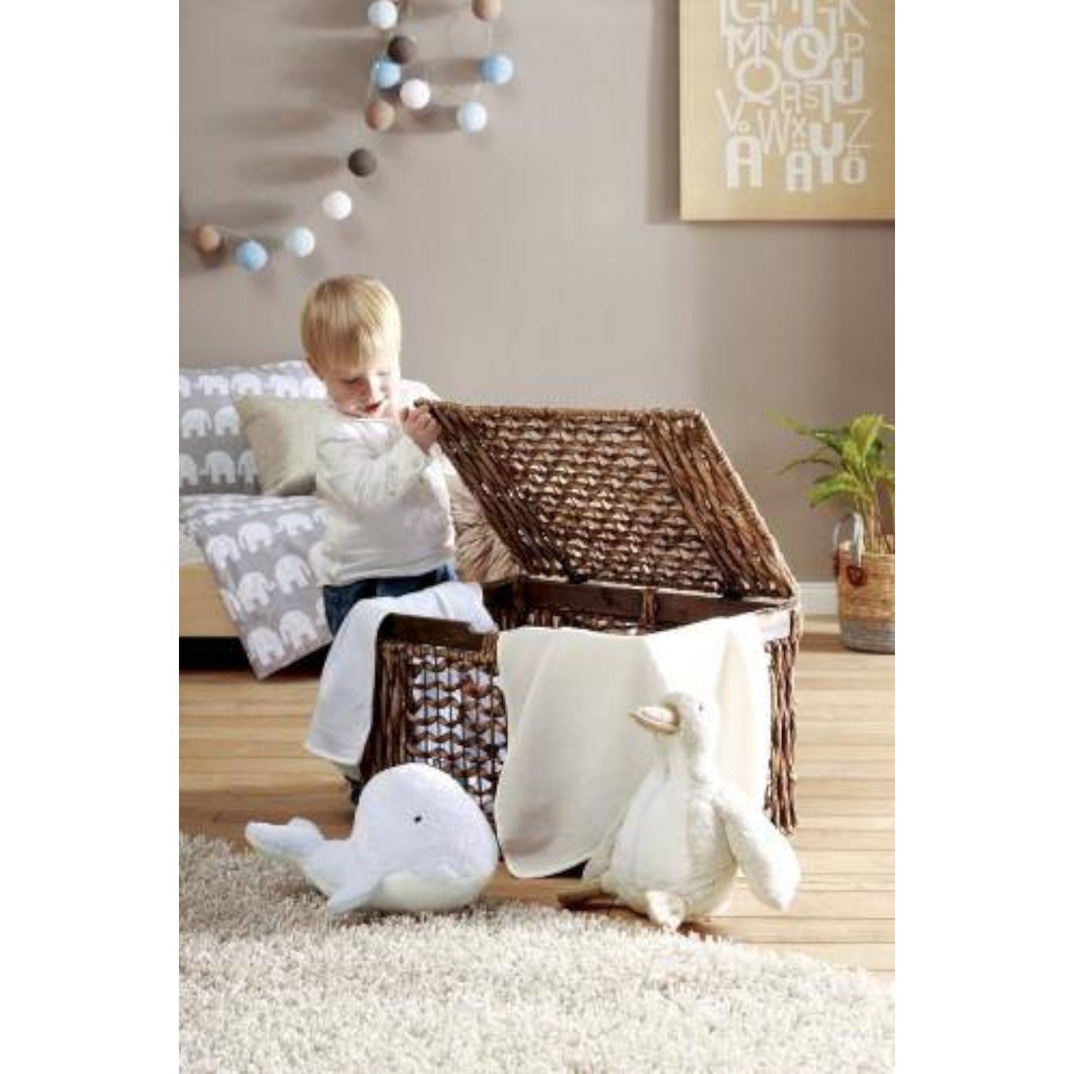 Babydecke Dream Team Set Kiki - Ente, Biederlack, Set aus Kuscheltier und Decke