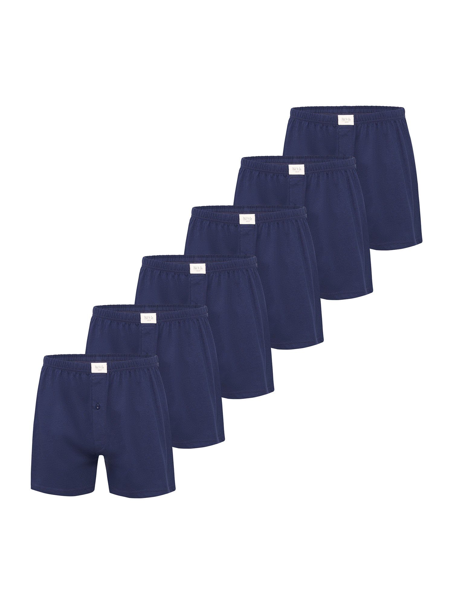 Phil & Co. Fit (6-St) Loose Boxer Jersey navy
